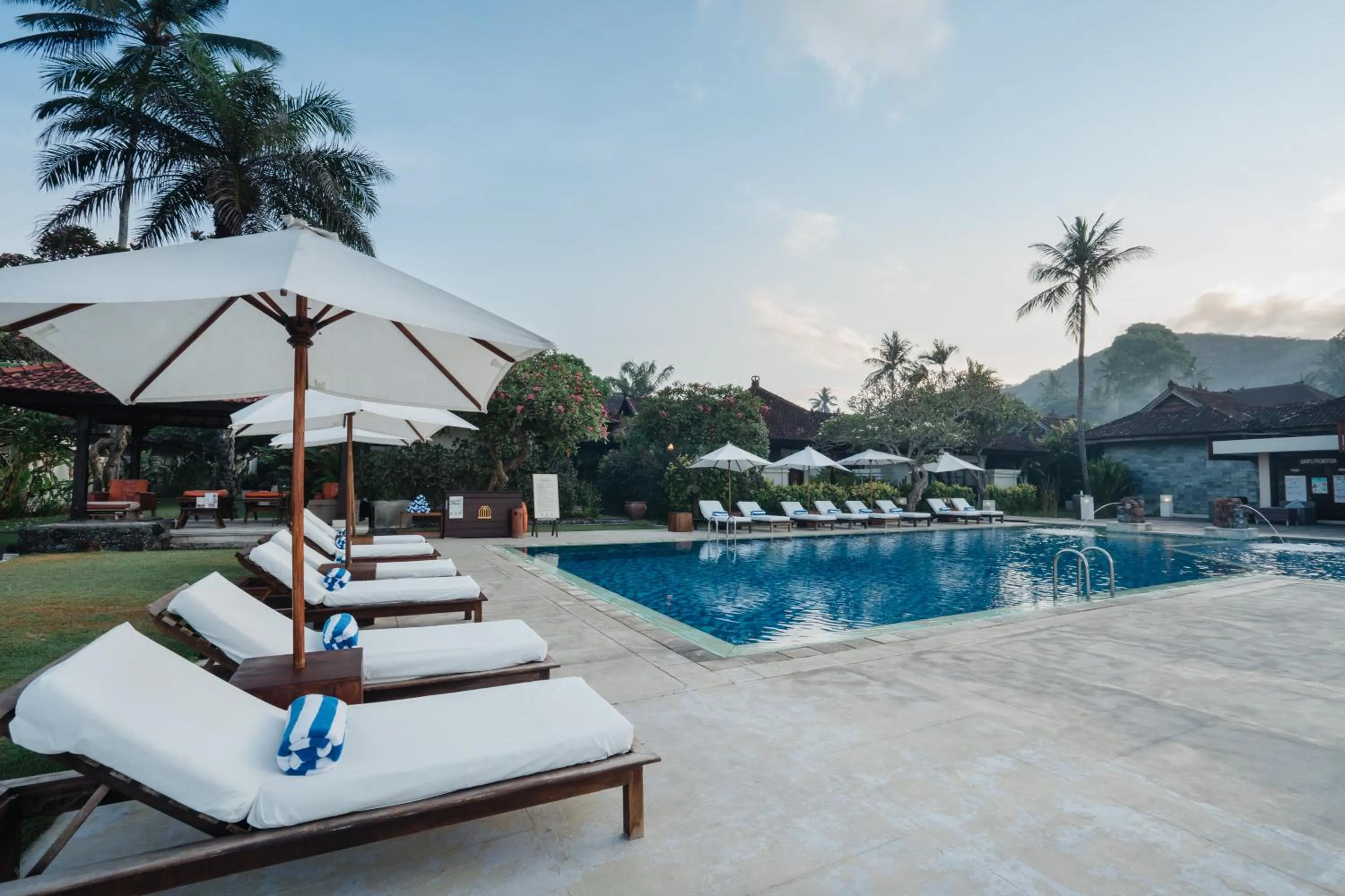 Swimming pool in Ramayana Candidasa Beach Resort