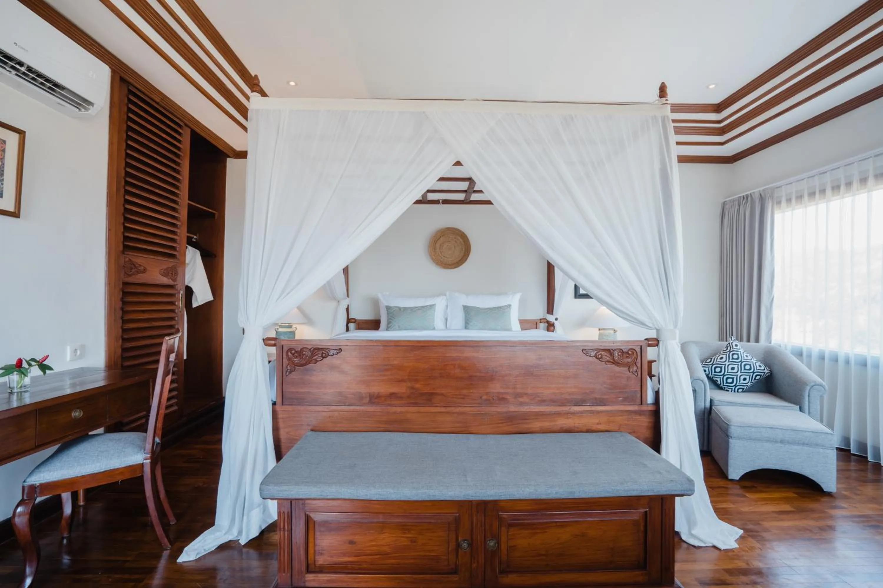 Bedroom, Bed in Ramayana Candidasa Beach Resort