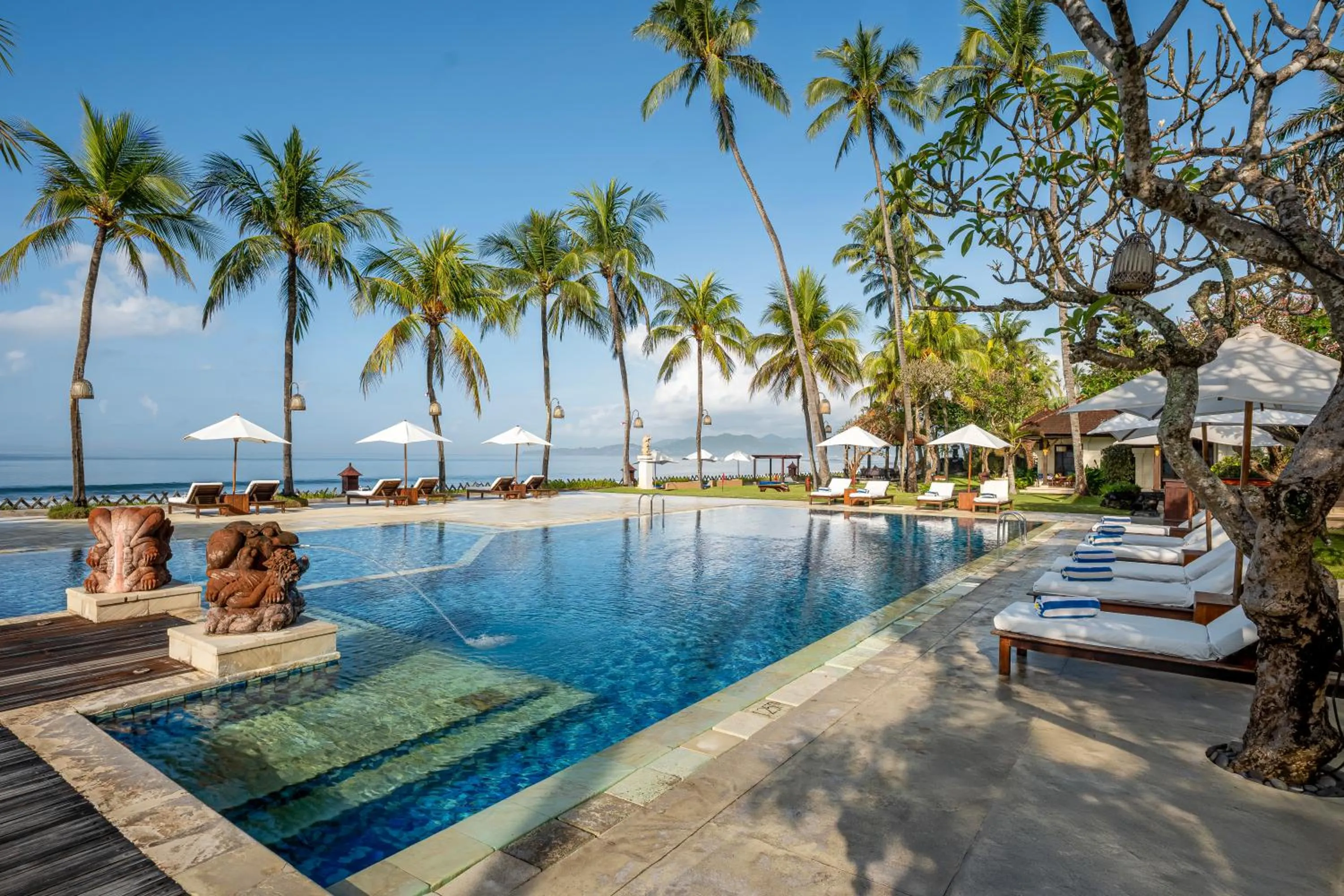 Swimming pool in Ramayana Candidasa Beach Resort