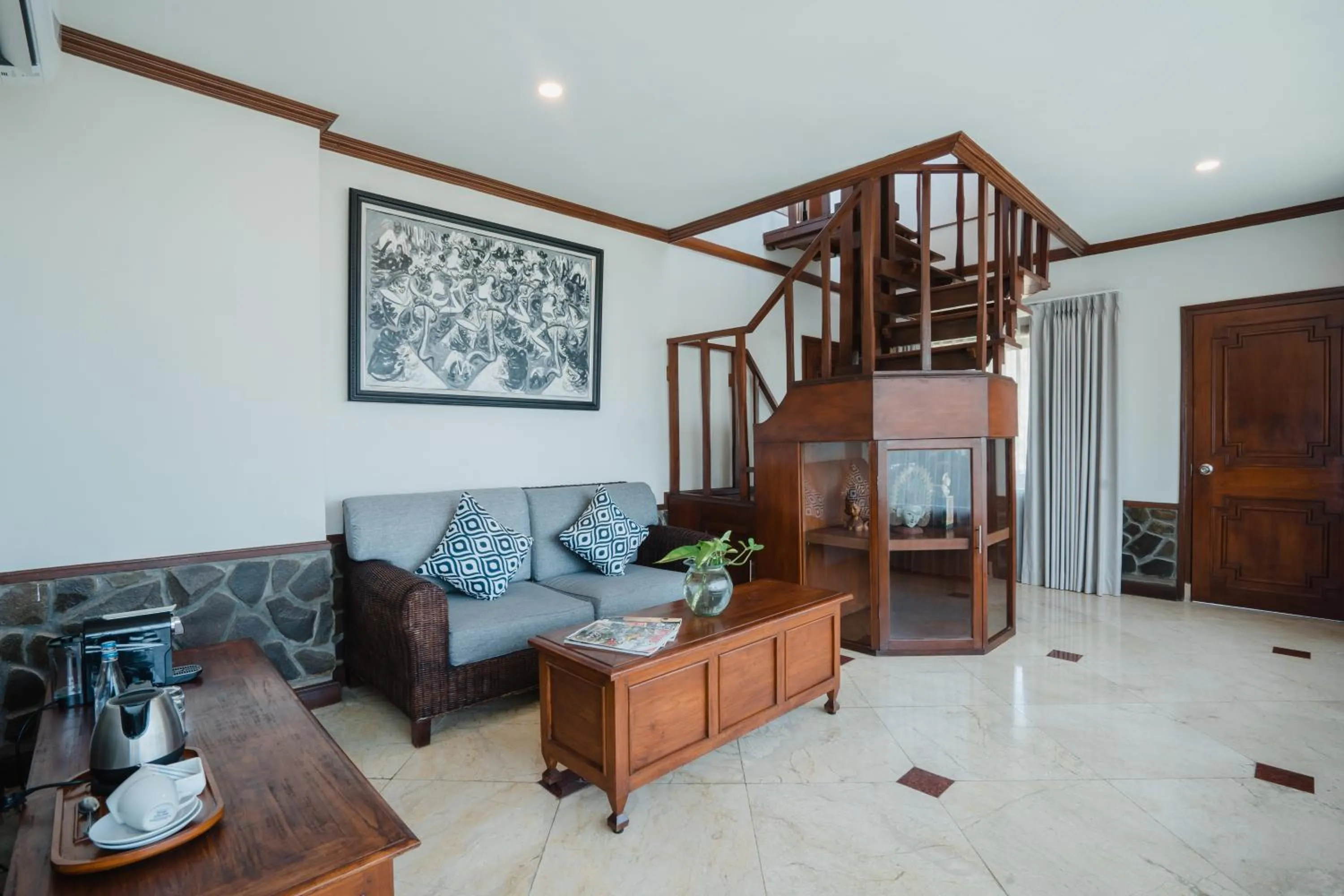 Living room in Ramayana Candidasa Beach Resort