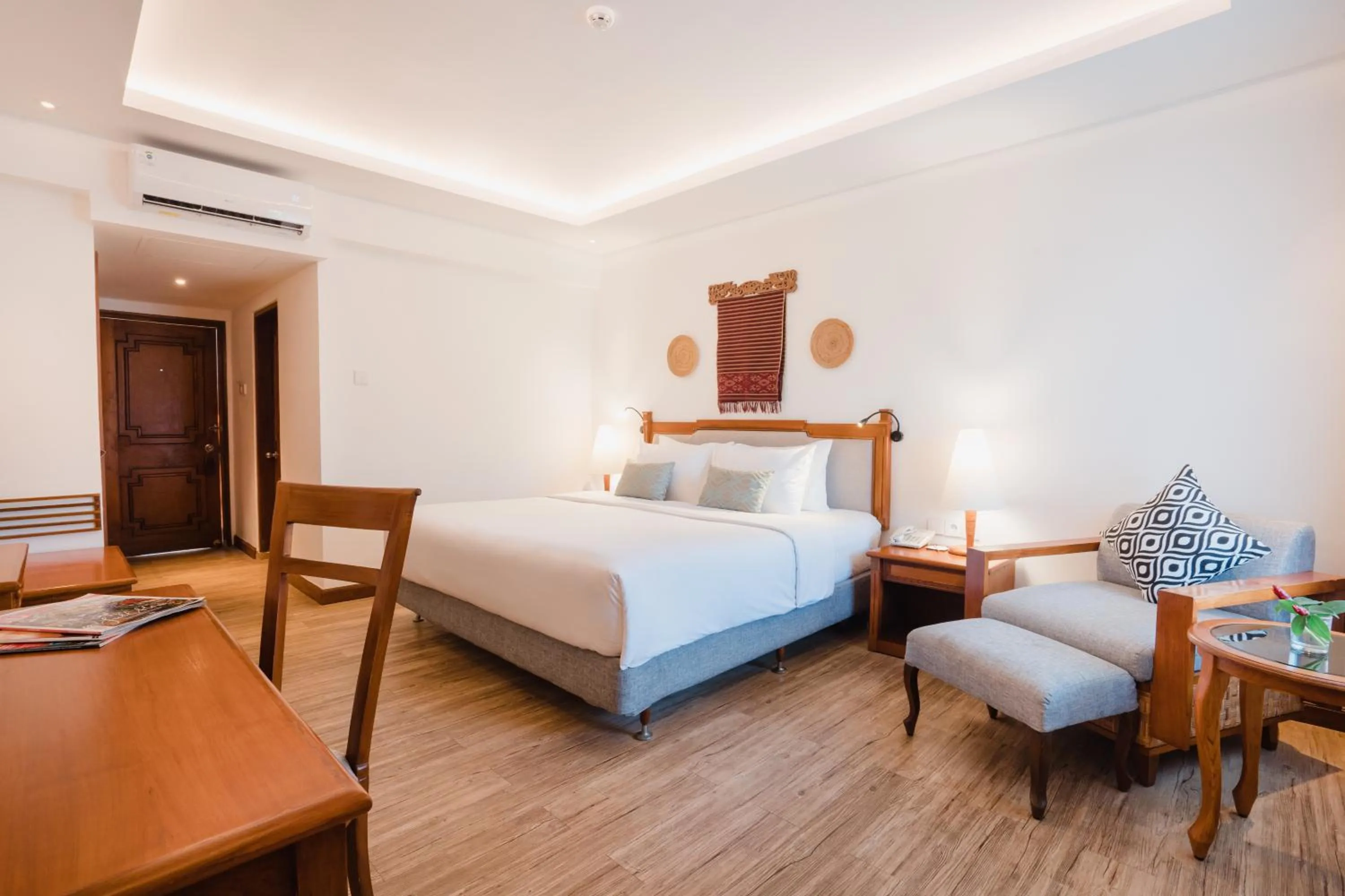 Bed in Ramayana Candidasa Beach Resort