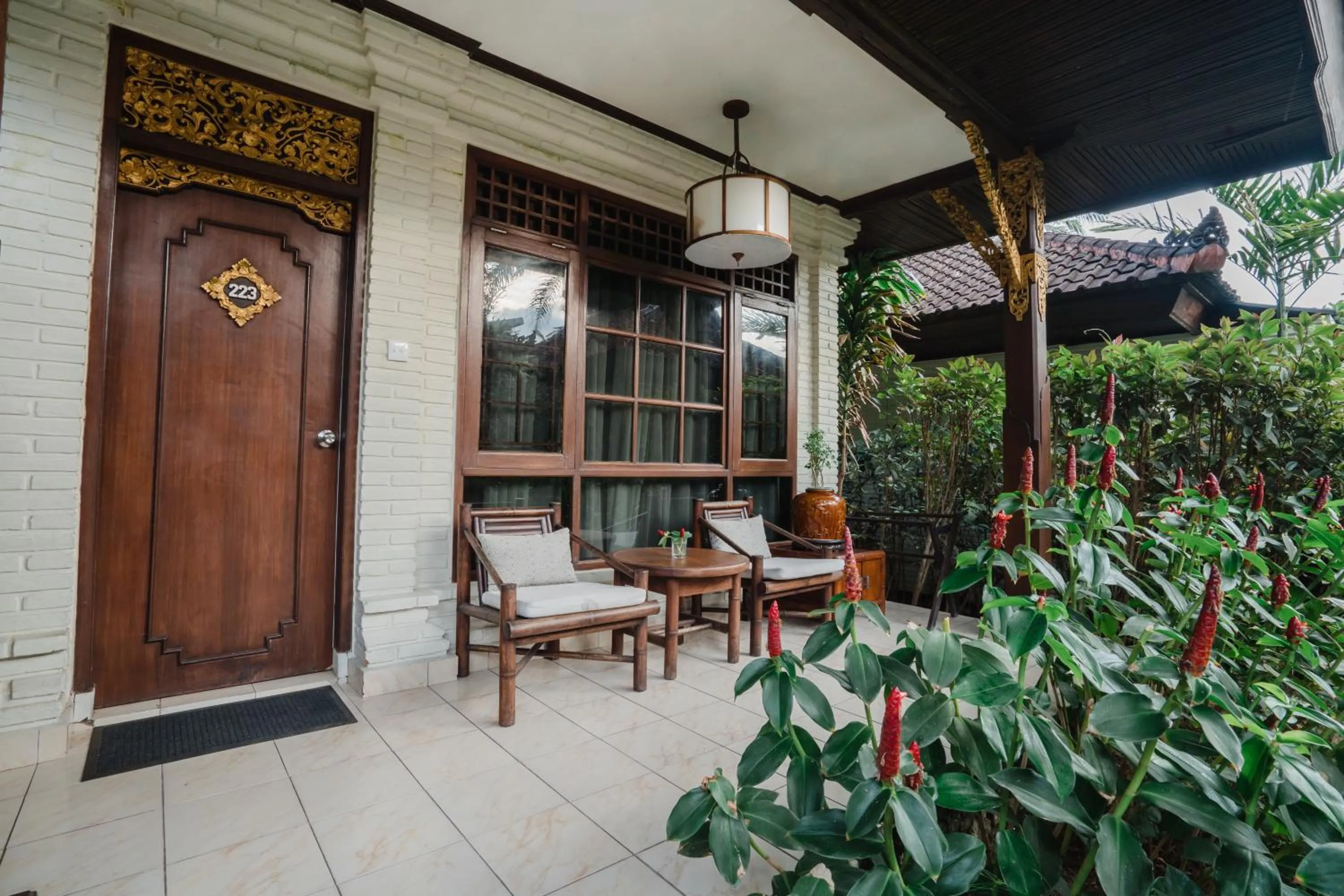 Balcony/Terrace in Ramayana Candidasa Beach Resort