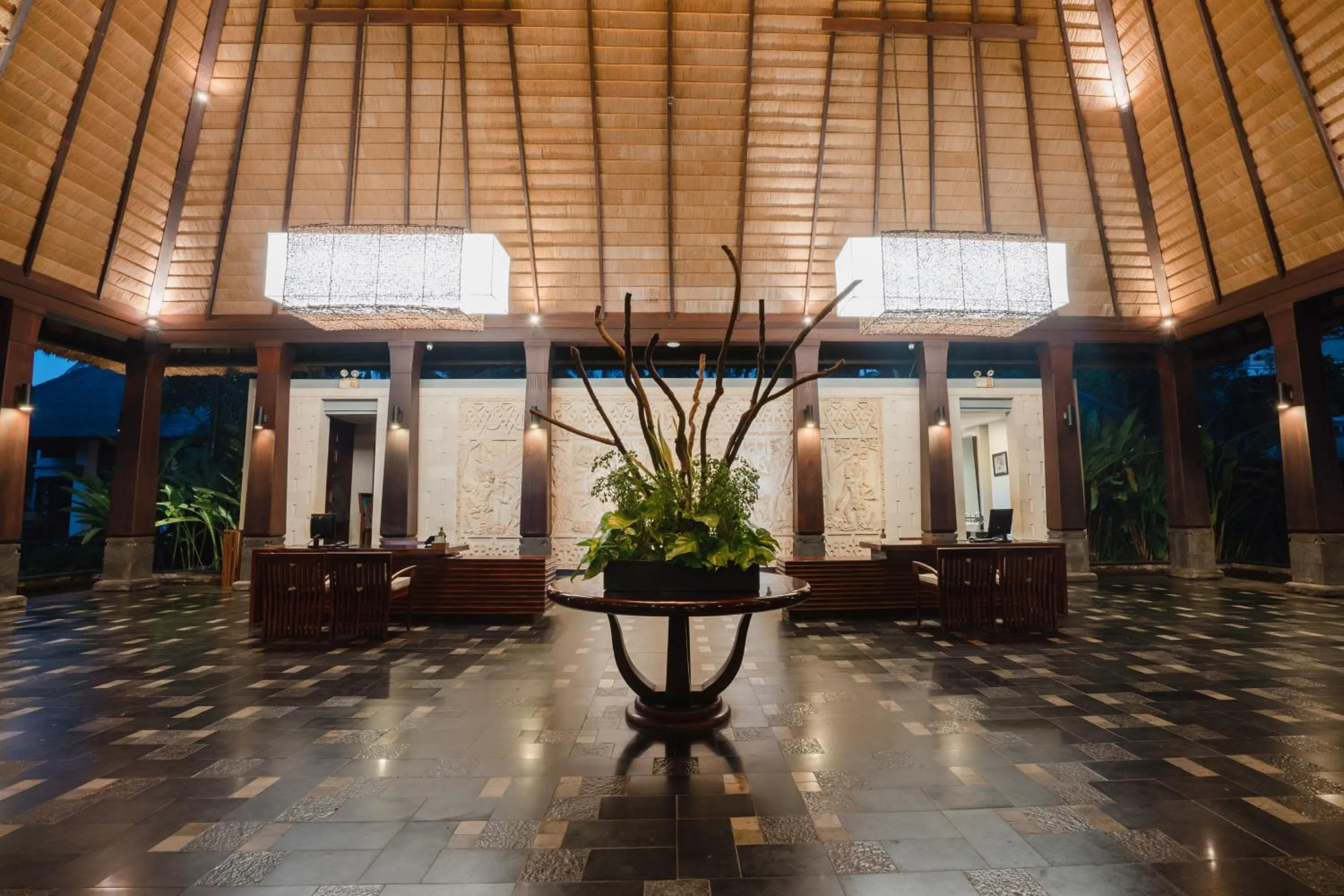 Lobby or reception in Ramayana Candidasa Beach Resort