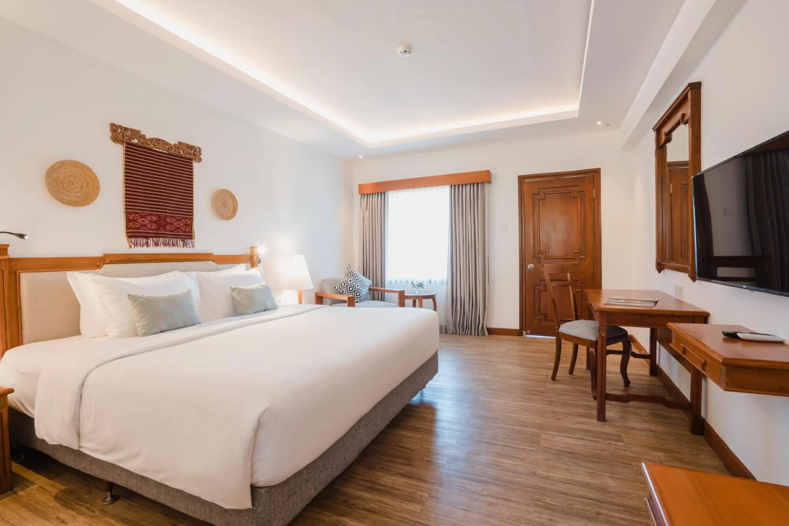 Bedroom, Bed in Ramayana Candidasa Beach Resort