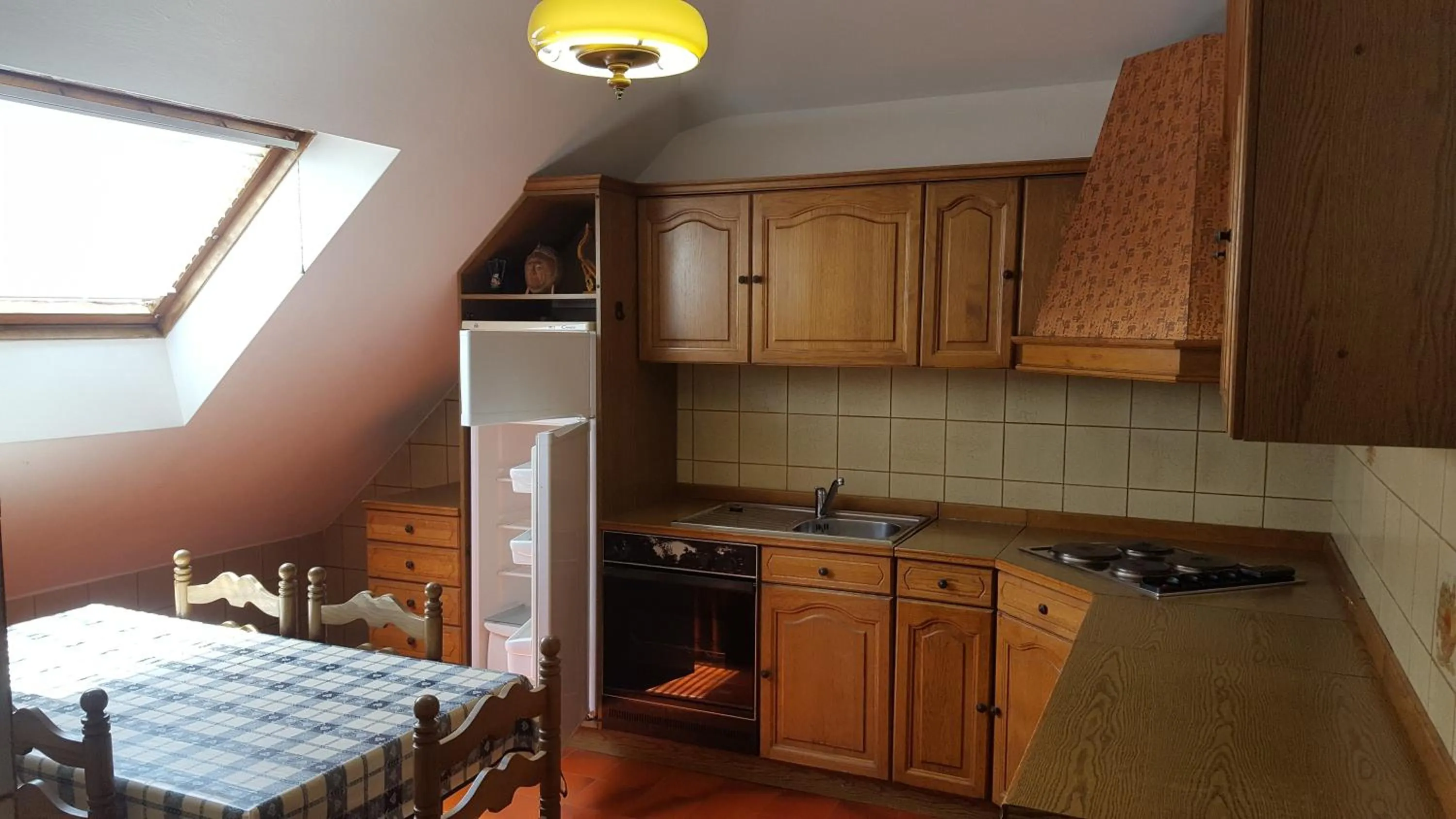Kitchen or kitchenette in Hotel La Pineta