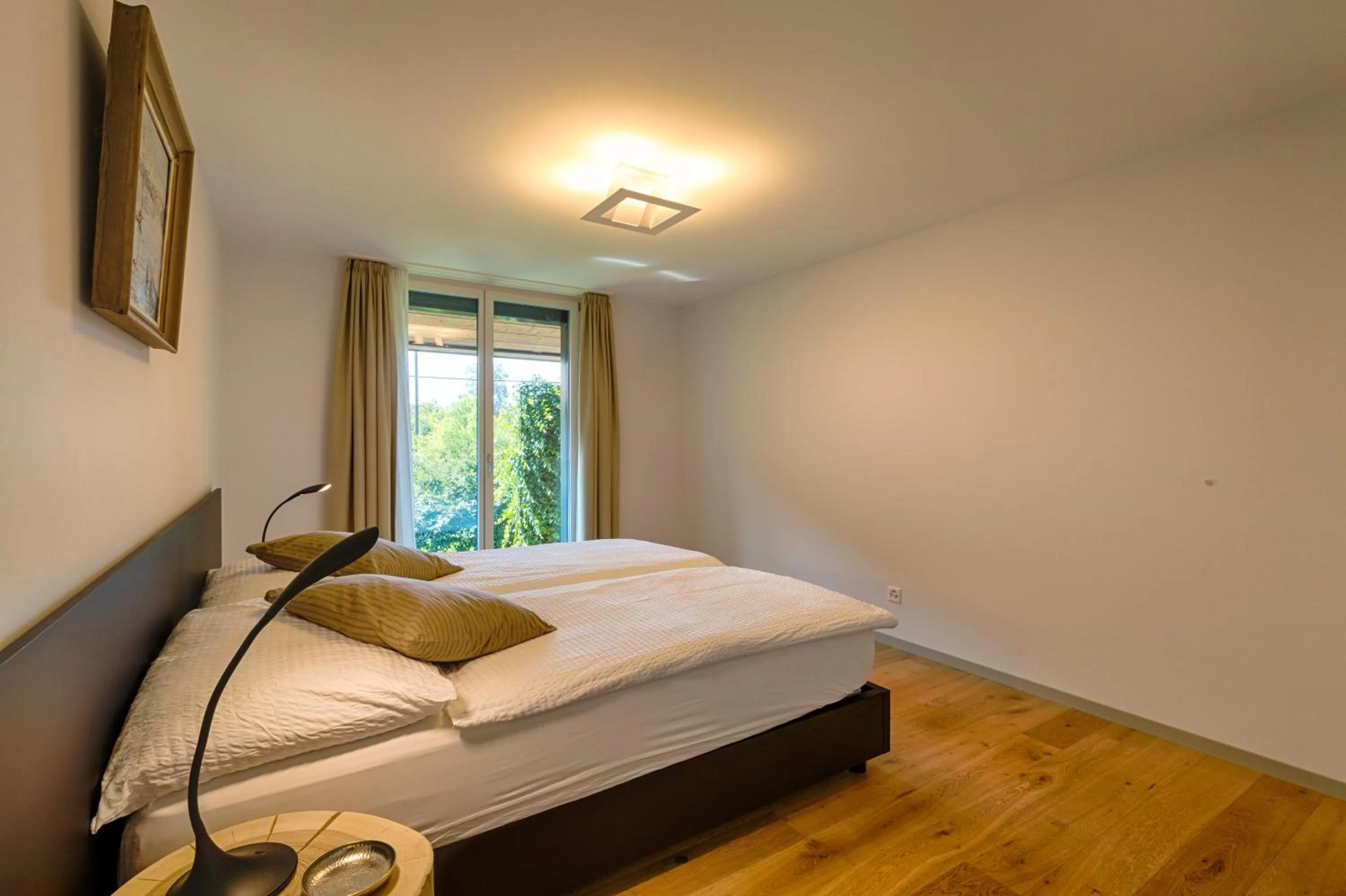 Bed in Hôtel la Croix Blanche