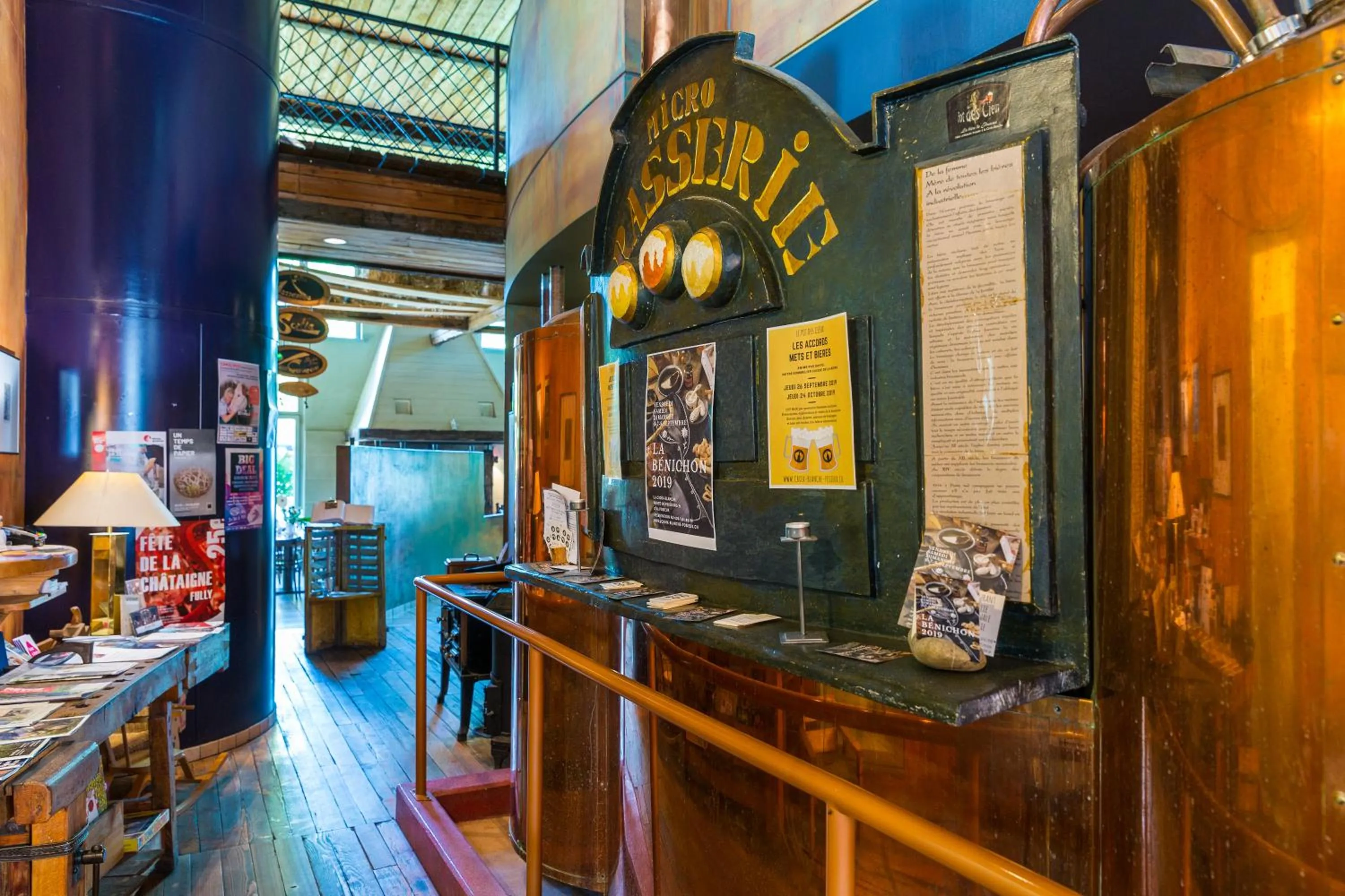 Lobby or reception in Hôtel la Croix Blanche