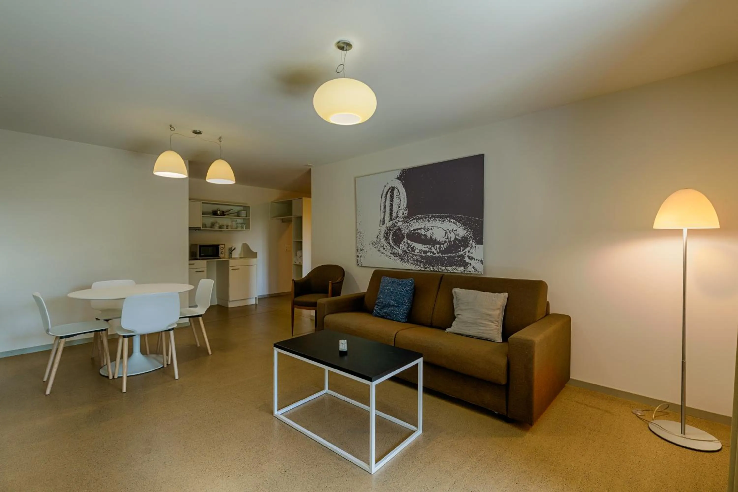 Living room in Hôtel la Croix Blanche