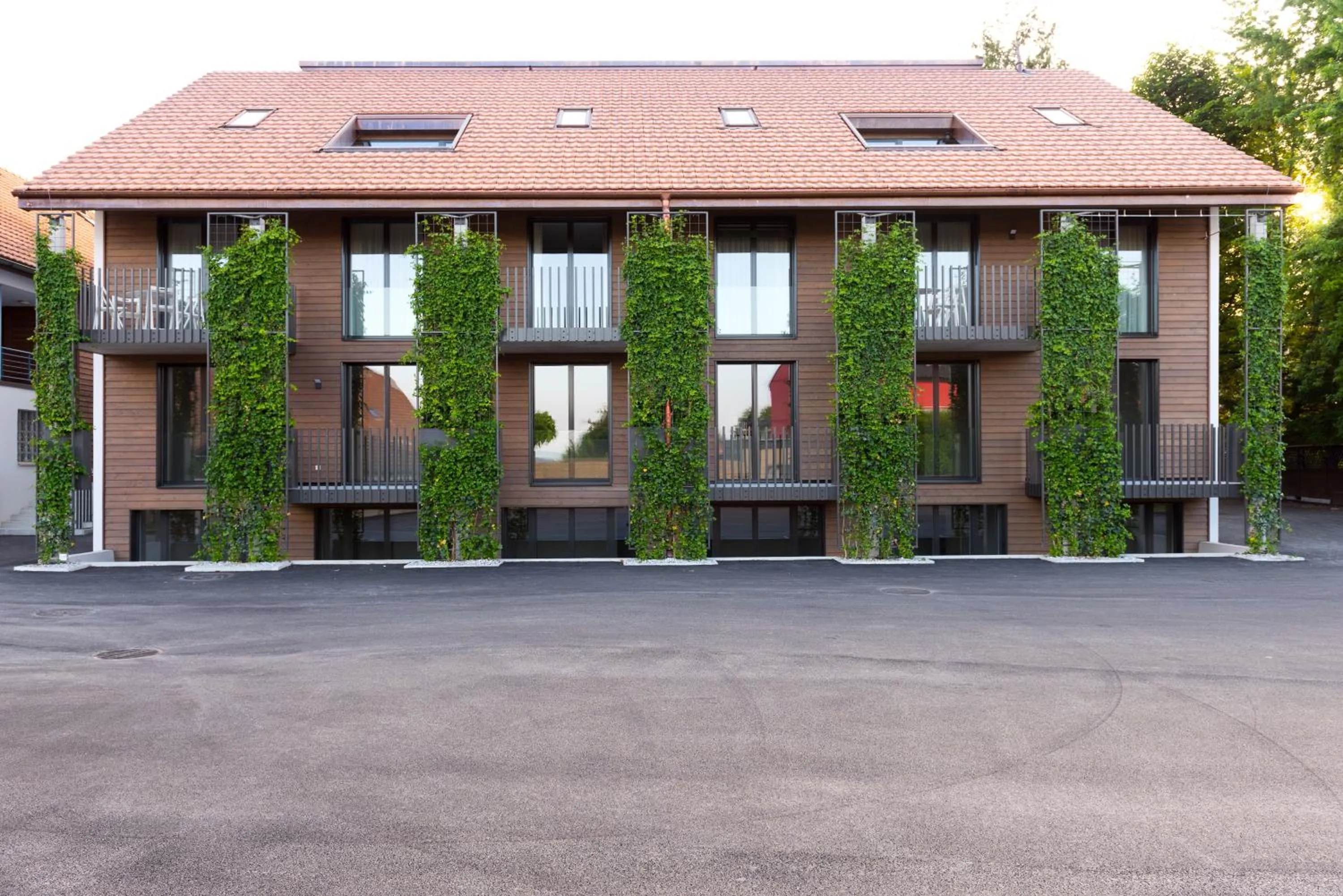 Facade/entrance in Hôtel la Croix Blanche
