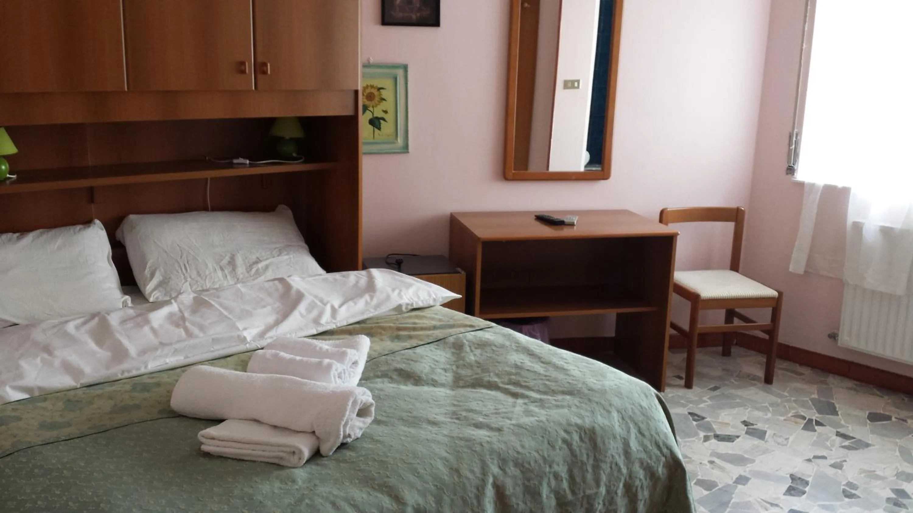 Bed in Hotel Riviera Sanremo