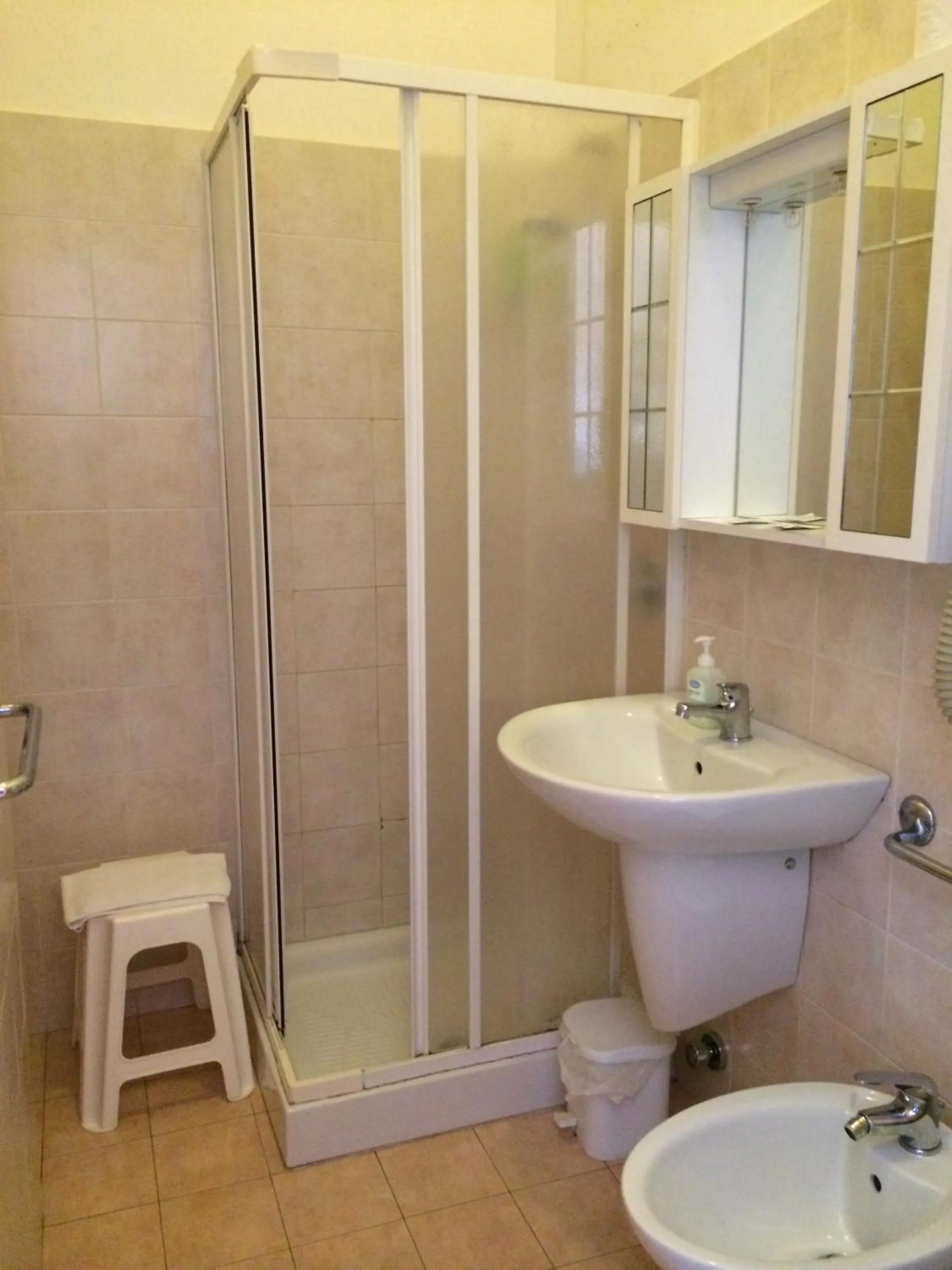 Toilet in Hotel Riviera Sanremo