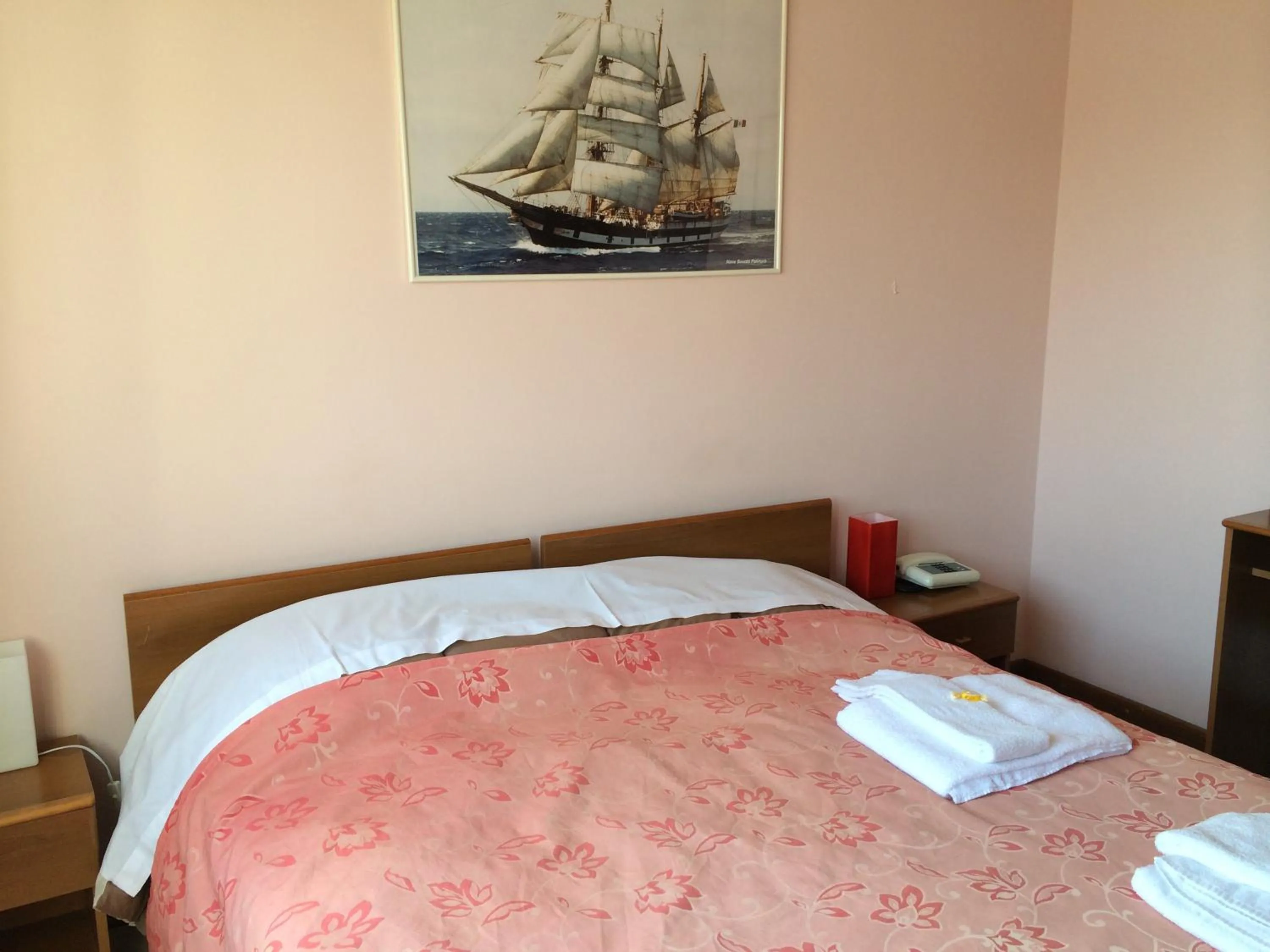 Bed in Hotel Riviera Sanremo