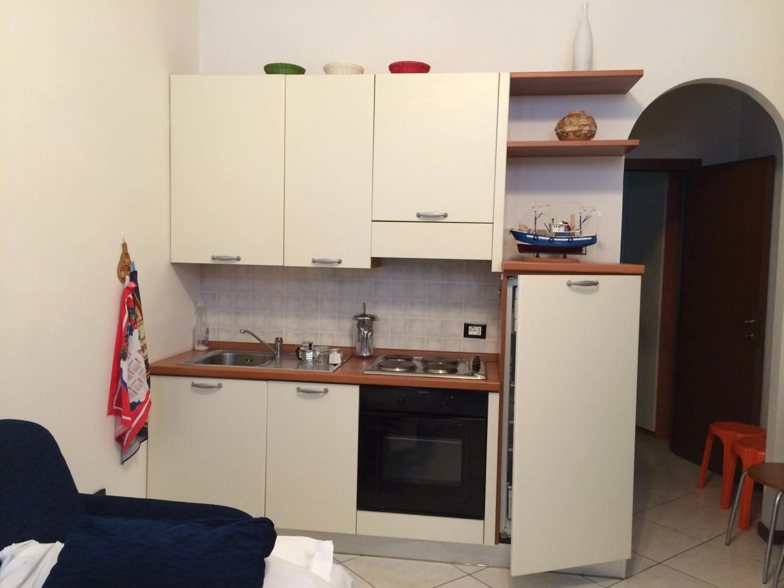 Kitchen or kitchenette in Hotel Riviera Sanremo