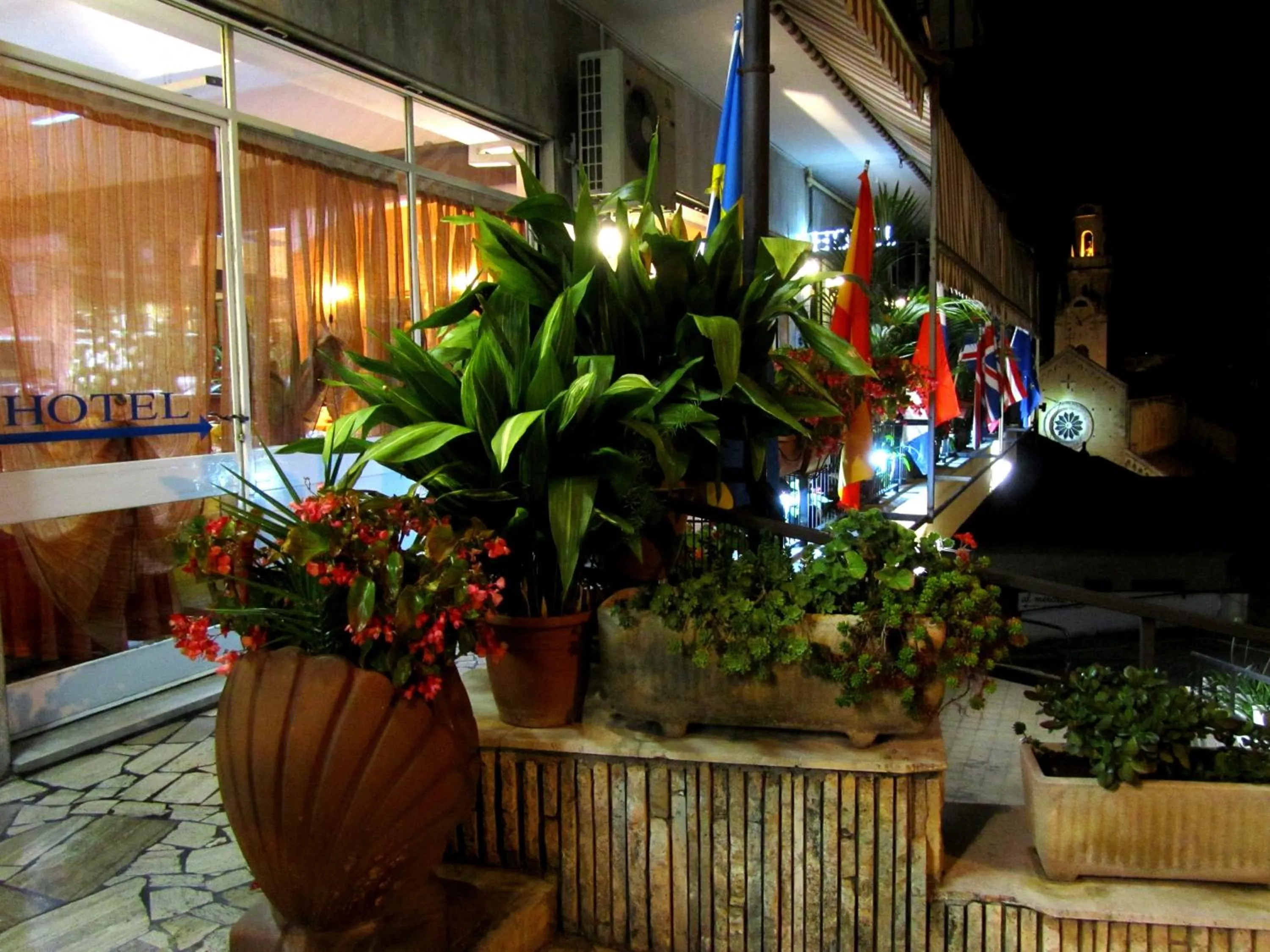 Decorative detail in Hotel Riviera Sanremo