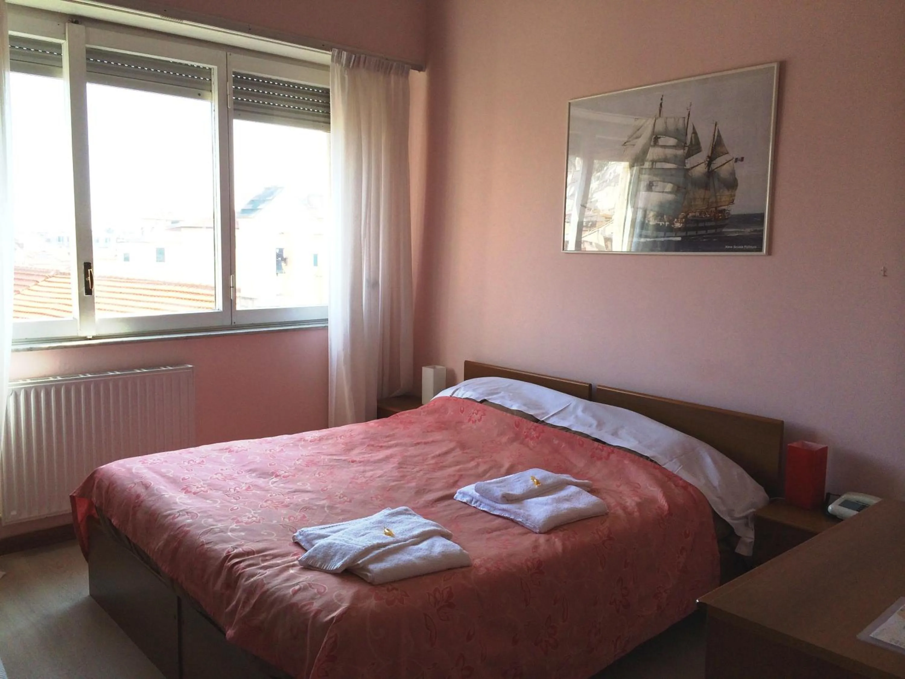 Bed in Hotel Riviera Sanremo