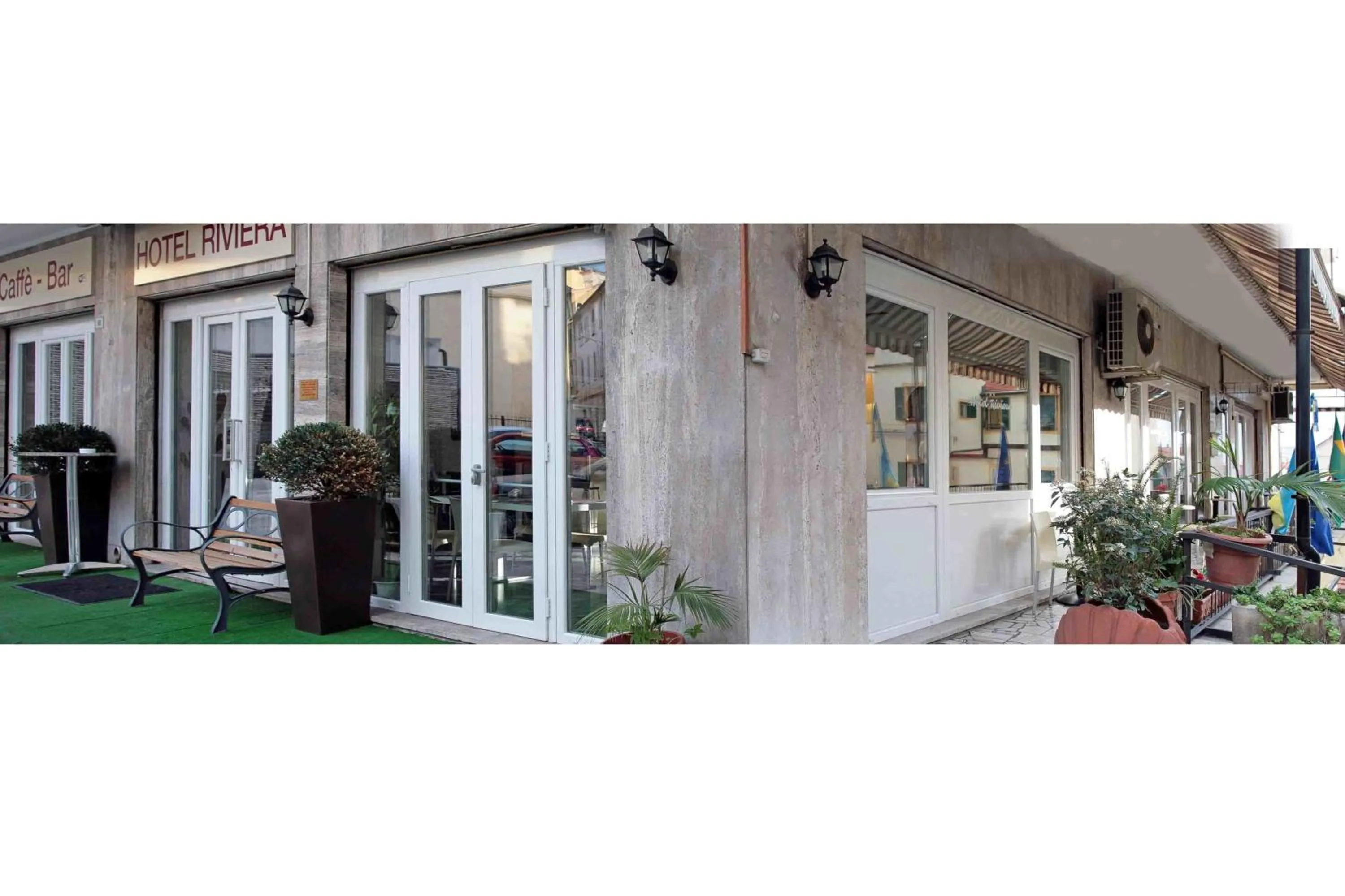 Patio in Hotel Riviera Sanremo