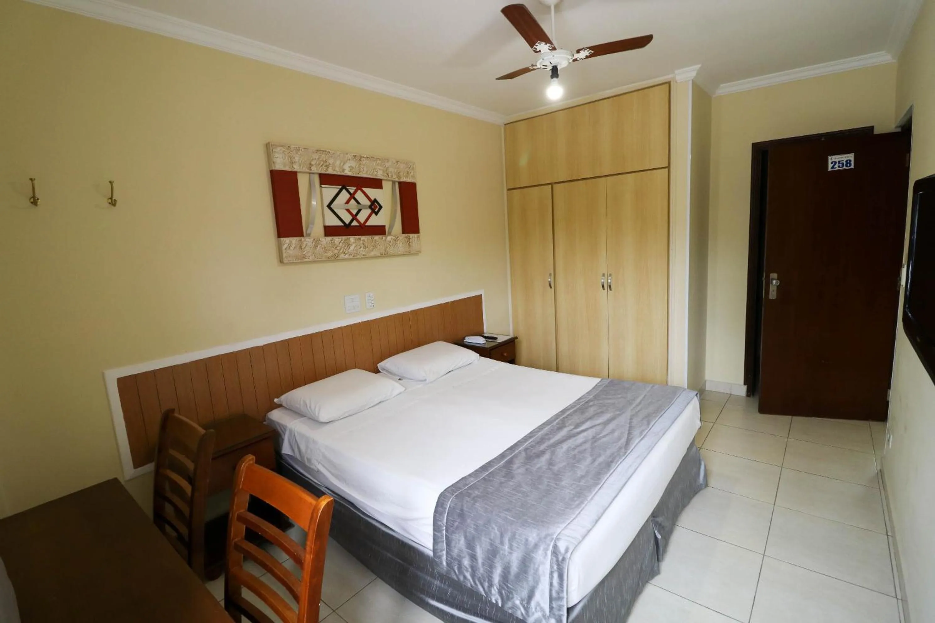 Bed in Charme Hotel Guarujá Frente Mar