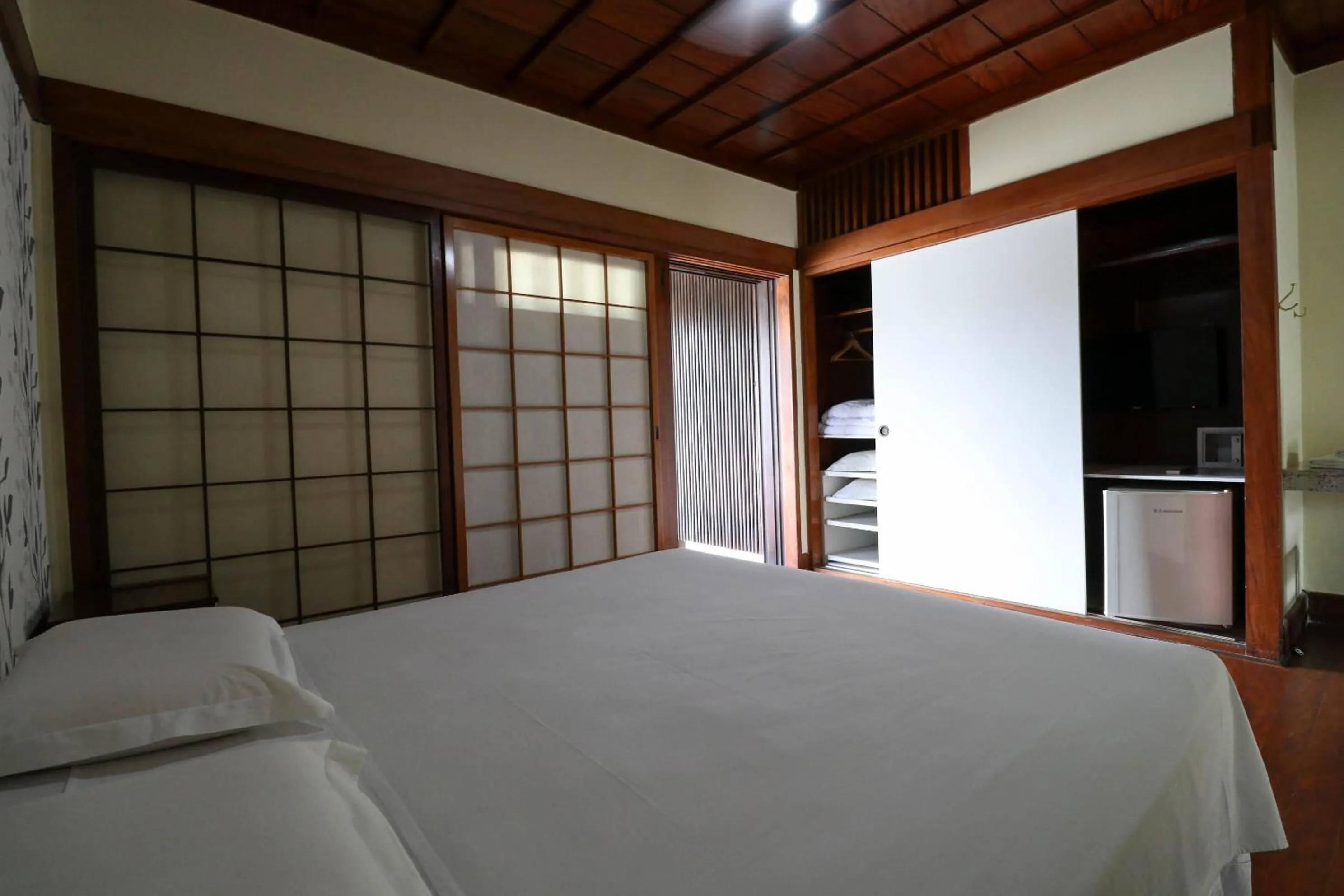 Bed in Charme Hotel Guarujá Frente Mar