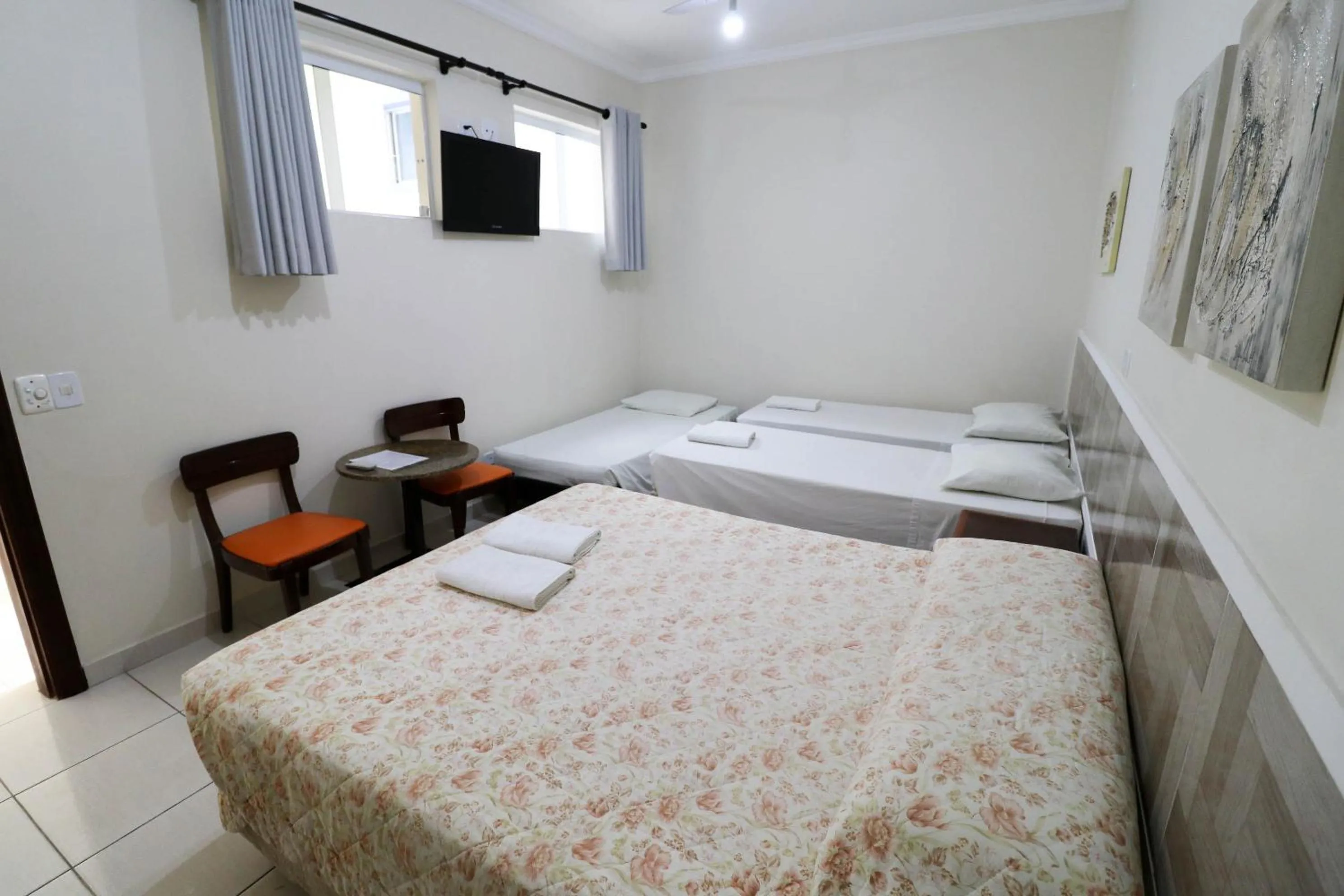 Bed in Charme Hotel Guarujá Frente Mar