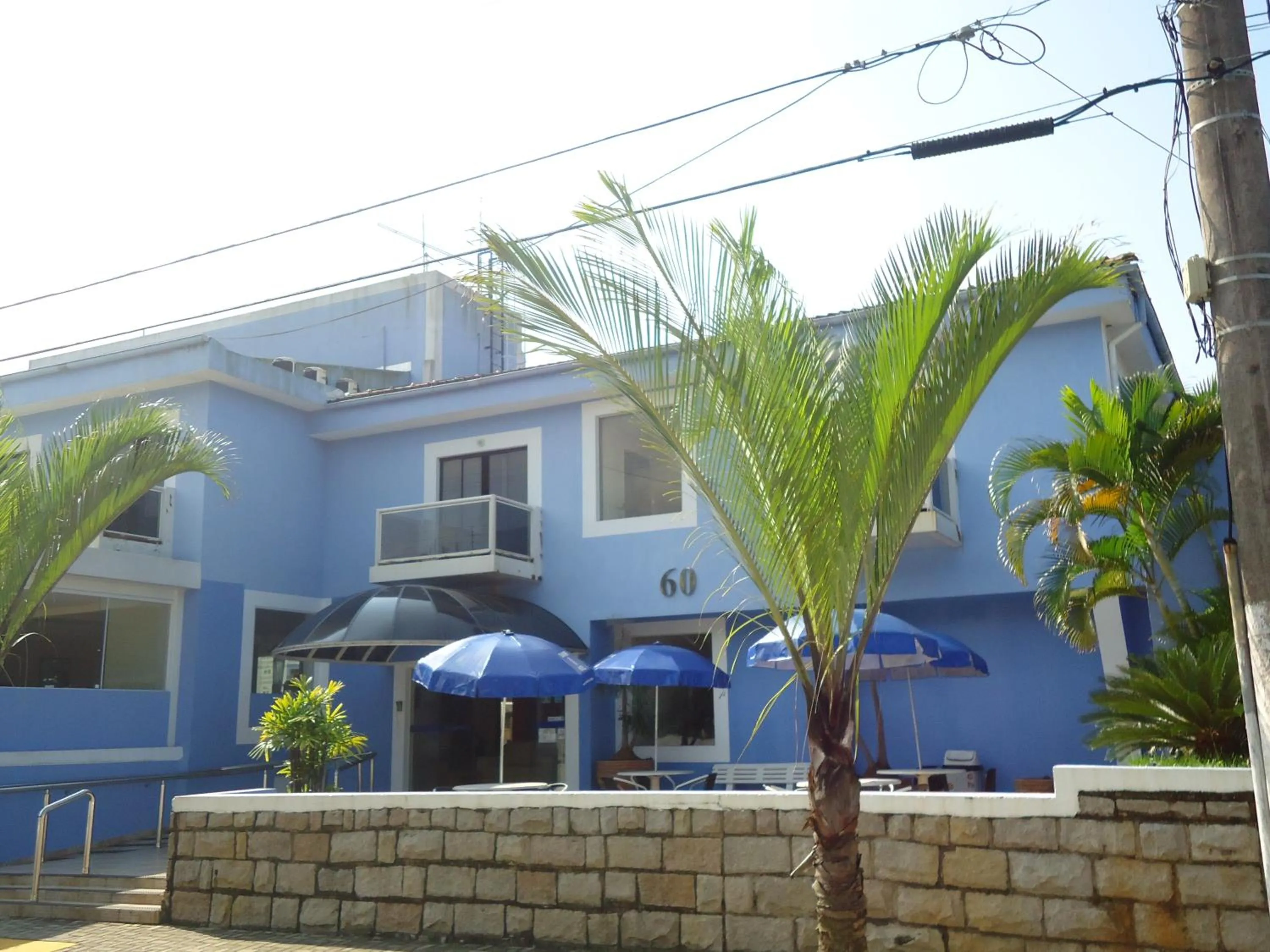 Property building in Charme Hotel Guarujá Frente Mar