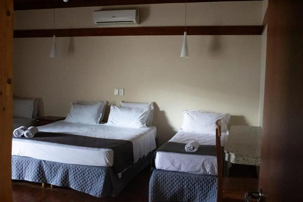 Bed in Charme Hotel Guarujá Frente Mar