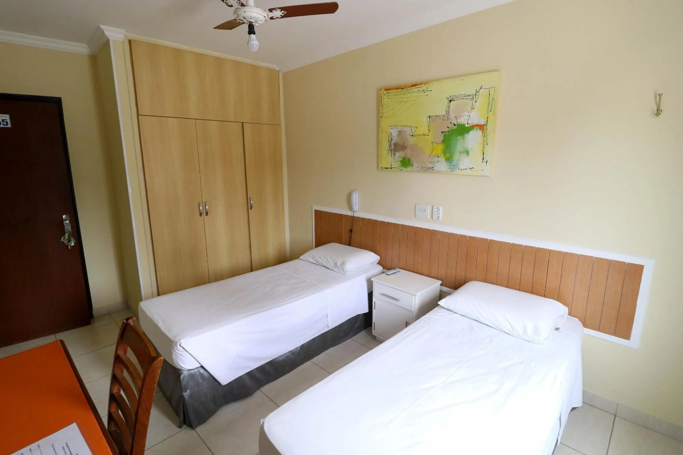 Bed in Charme Hotel Guarujá Frente Mar