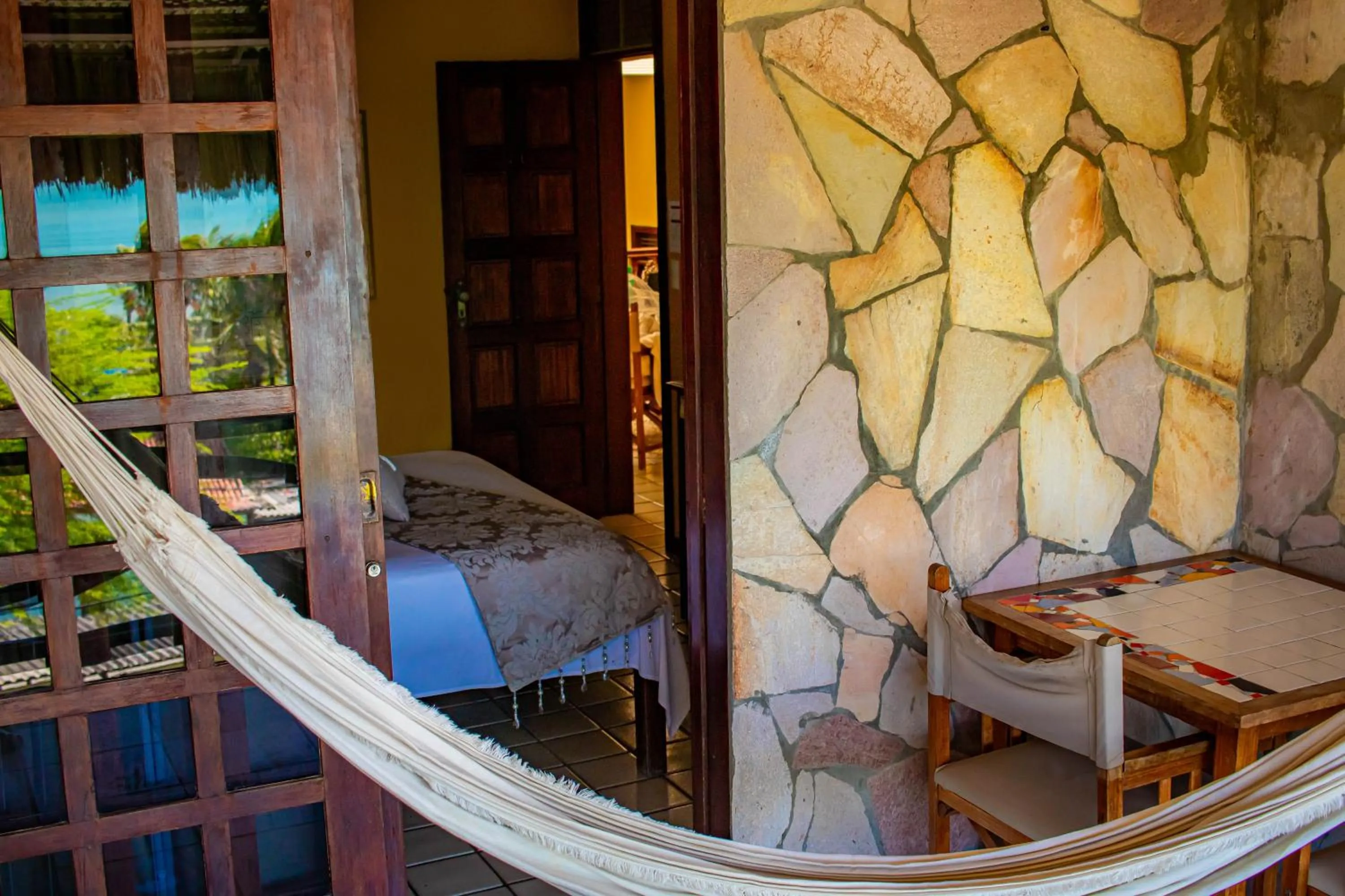 Bedroom in Castelo Beach Hotel
