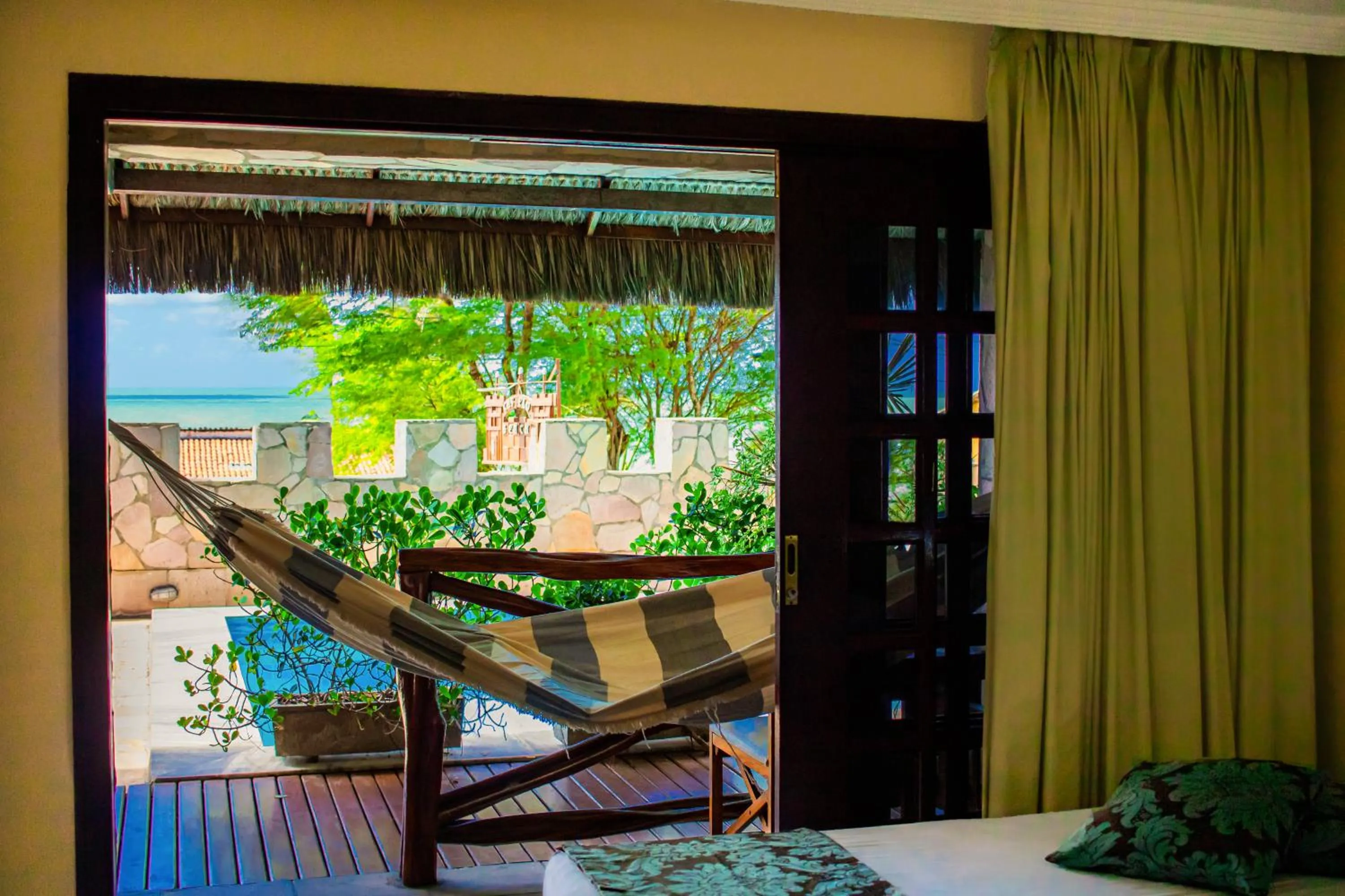 Patio in Castelo Beach Hotel