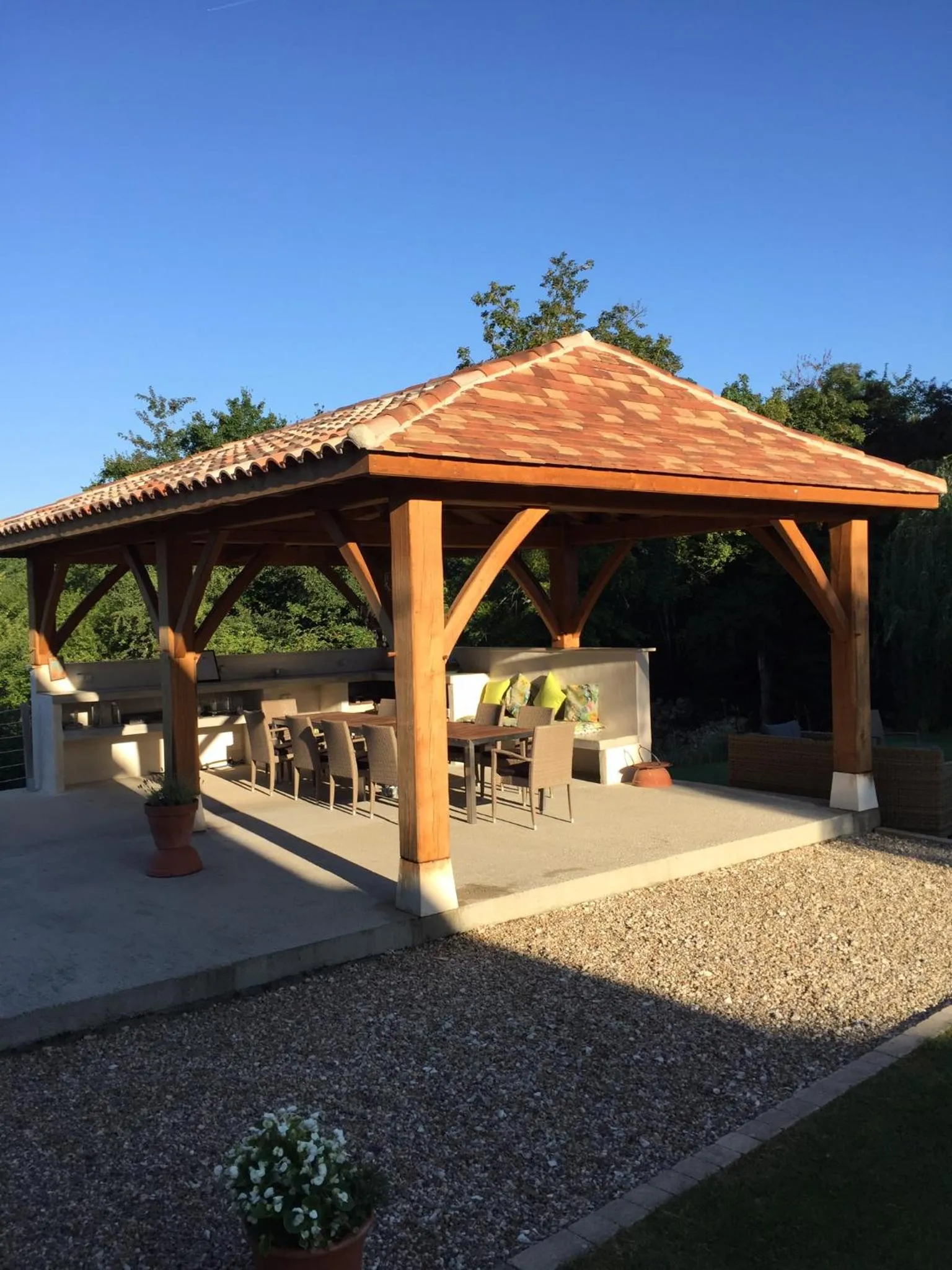 Balcony/Terrace in La Girarde