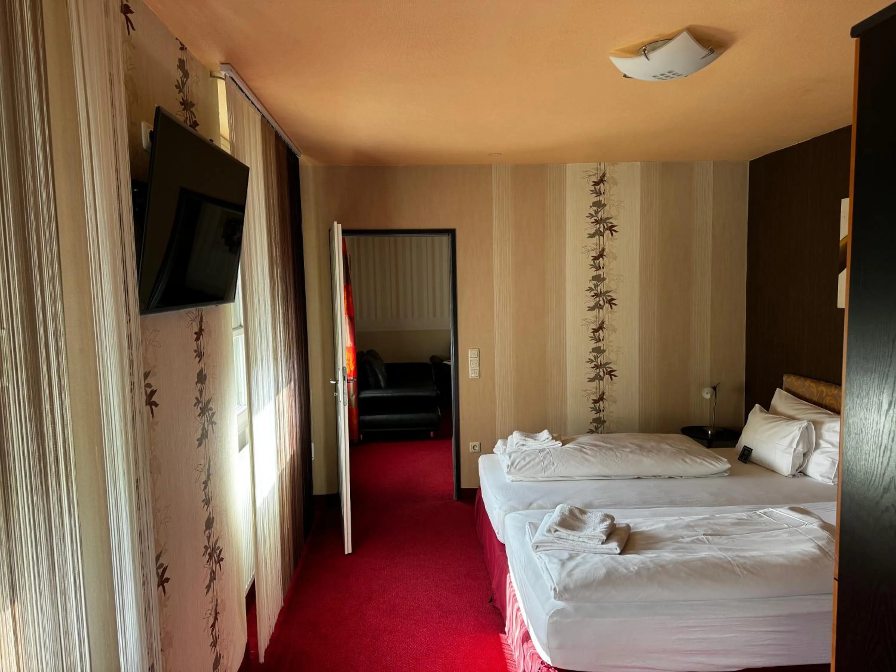 Bed in Arthotel ANA Aura