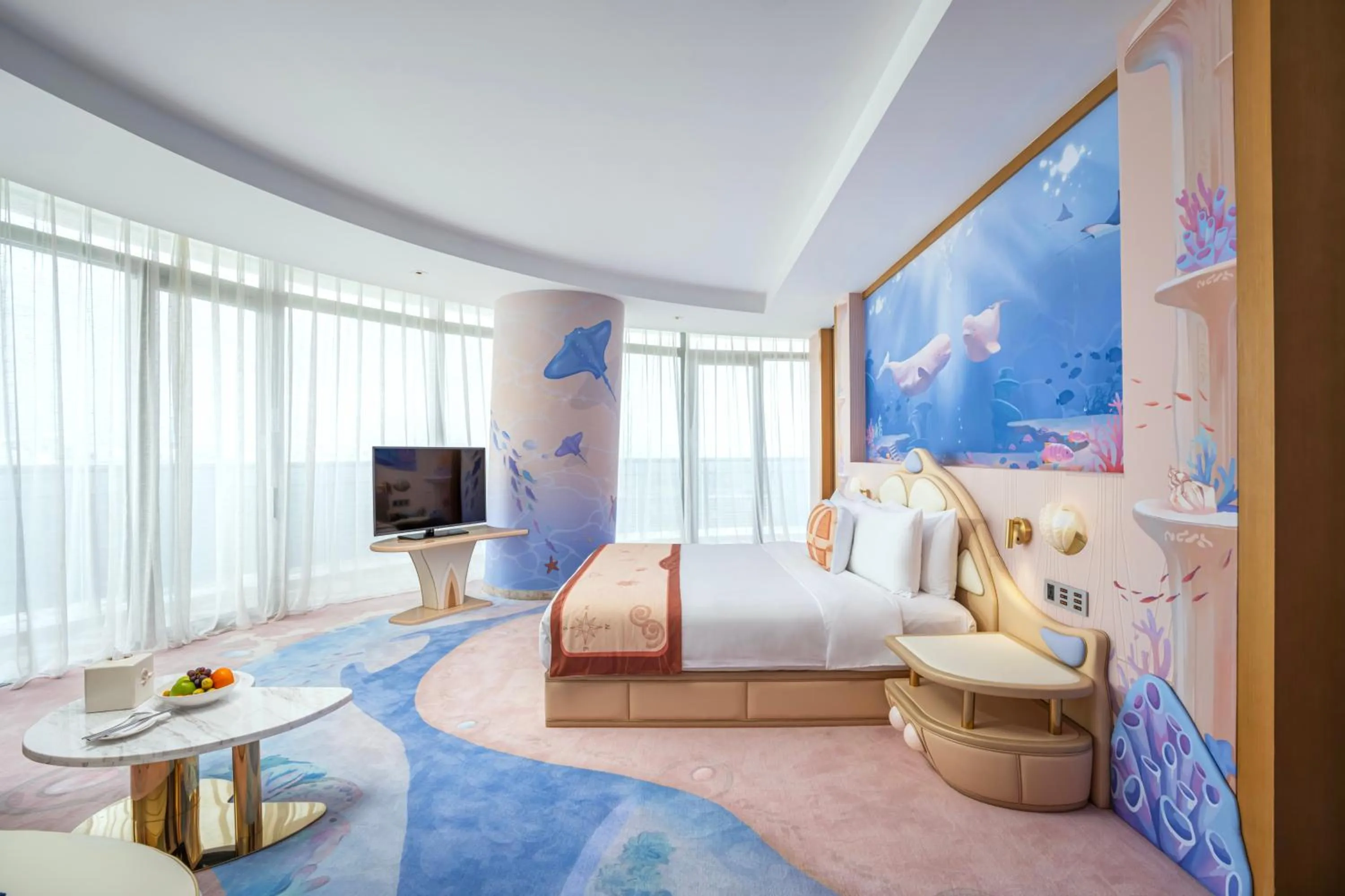 Bedroom, Bed in Atlantis Sanya