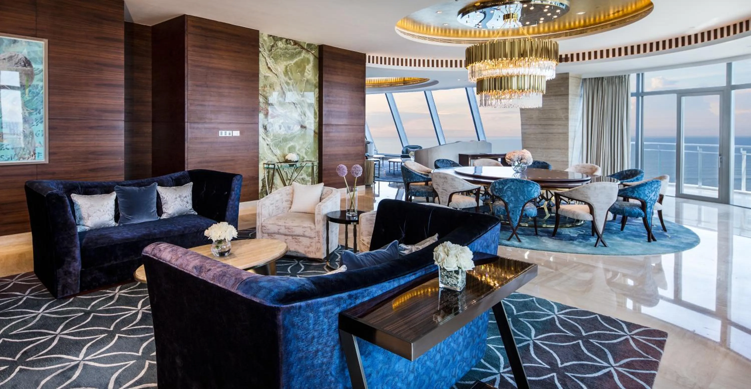 Living room in Atlantis Sanya