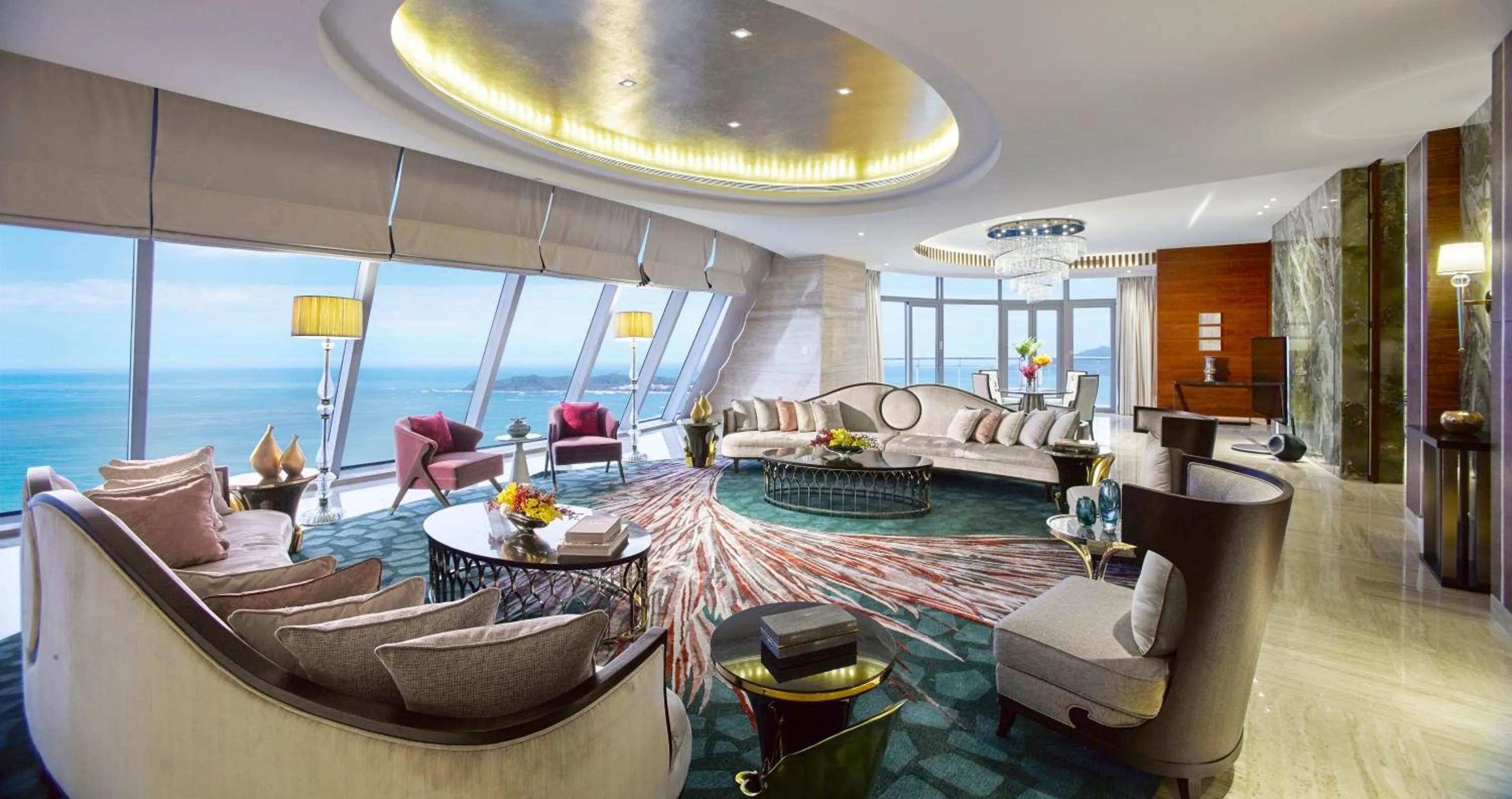 Living room in Atlantis Sanya