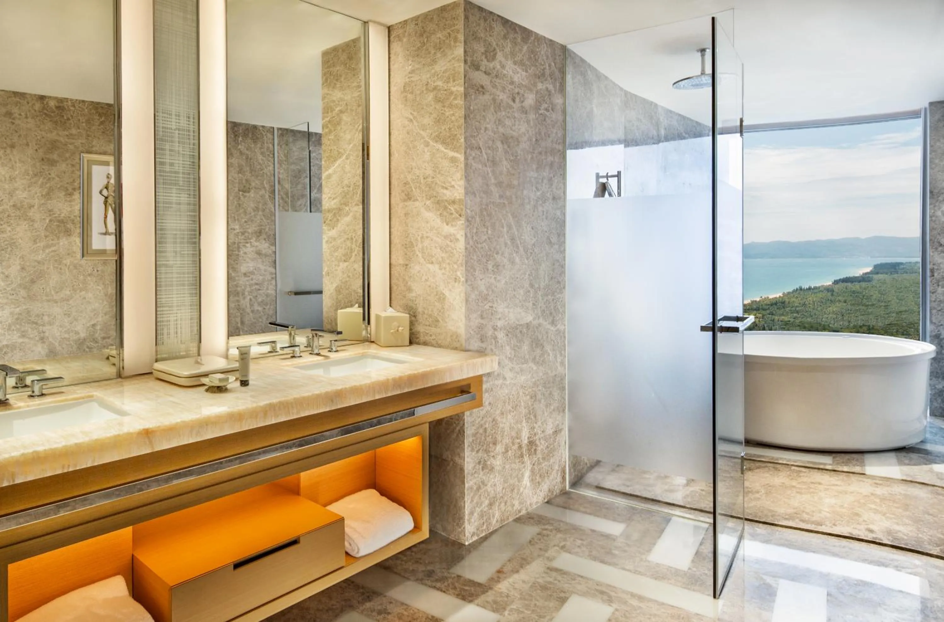 Bathroom in Atlantis Sanya