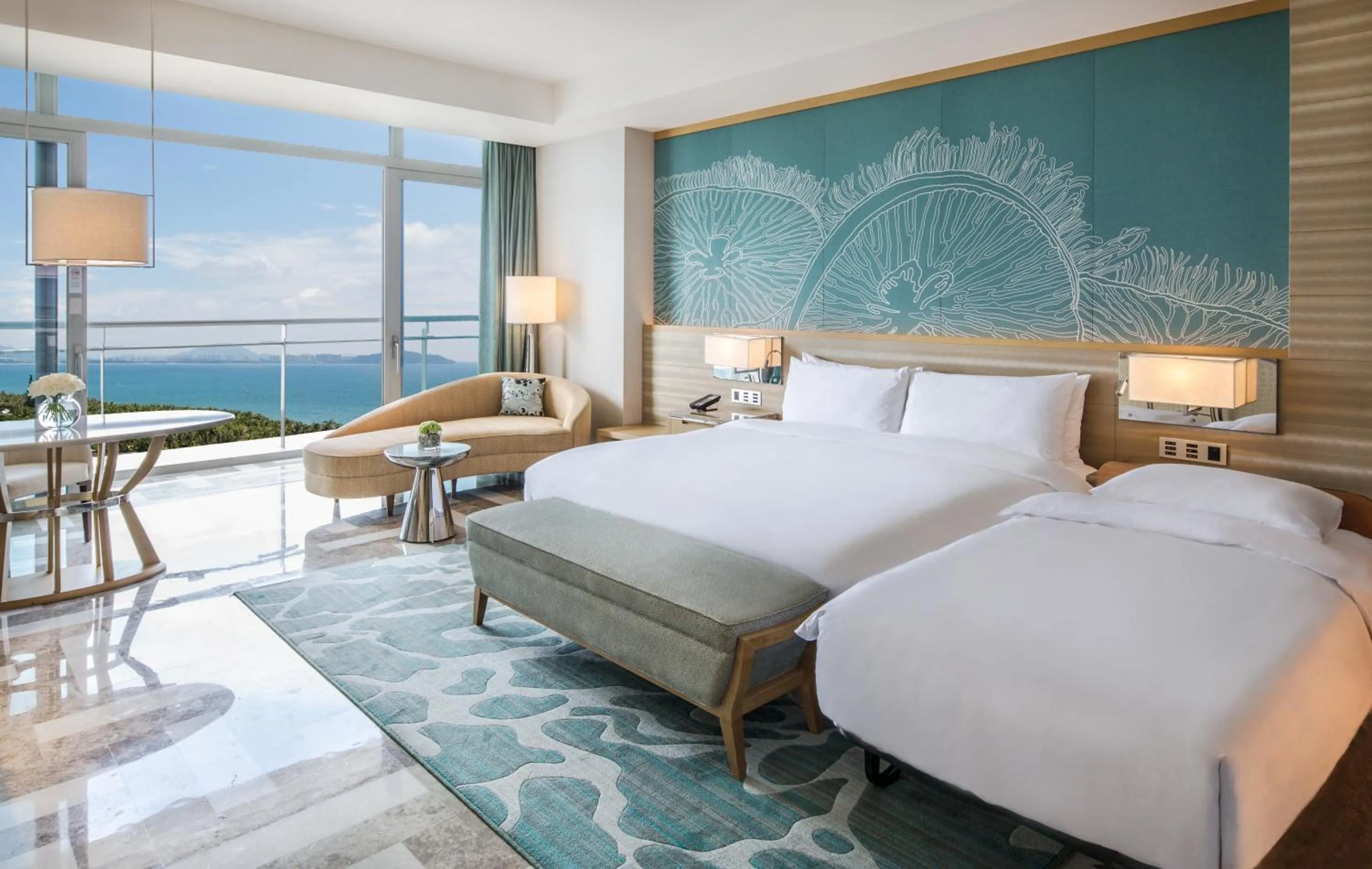 Bed in Atlantis Sanya