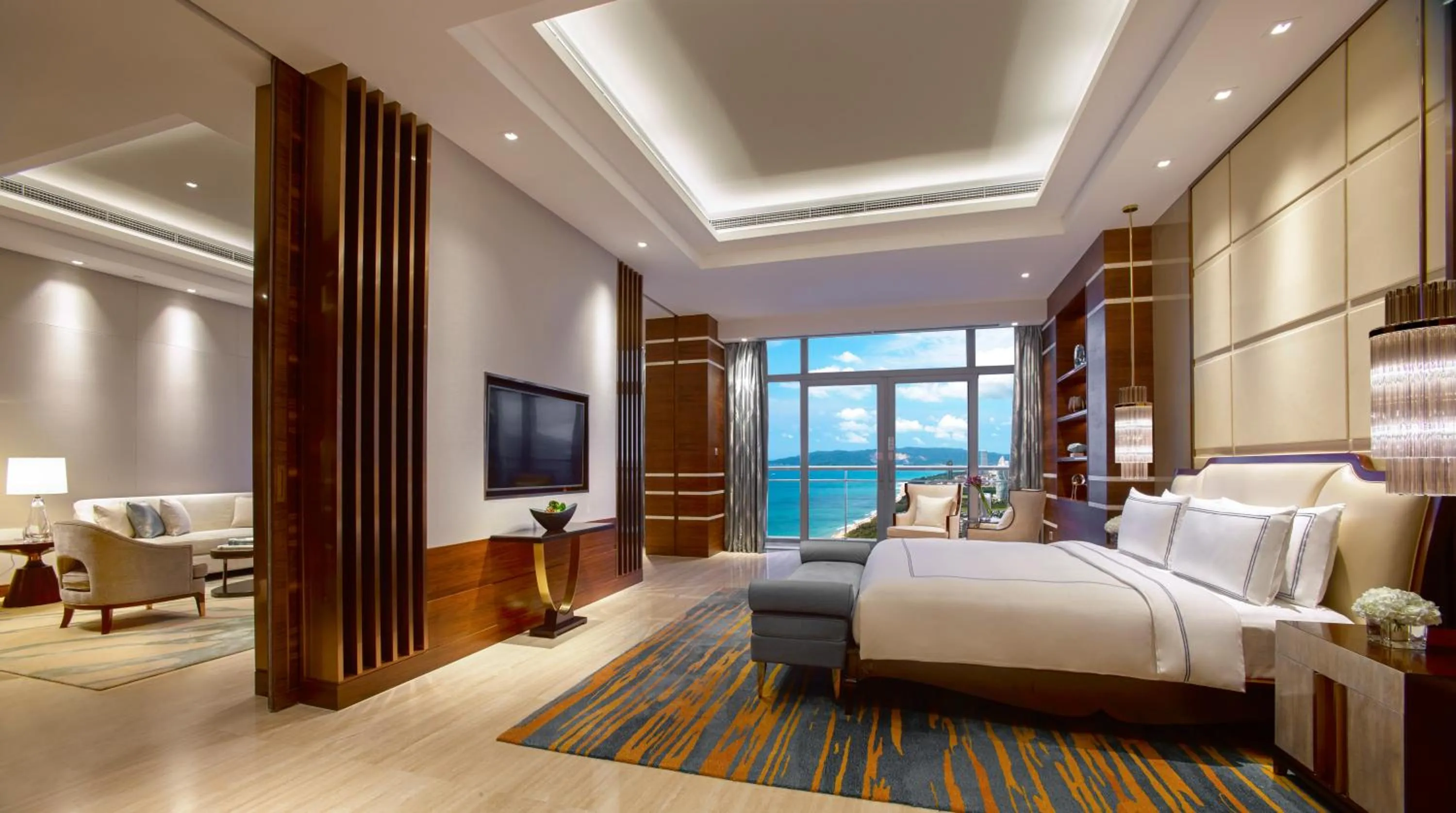 Photo of the whole room, Bed in Atlantis Sanya