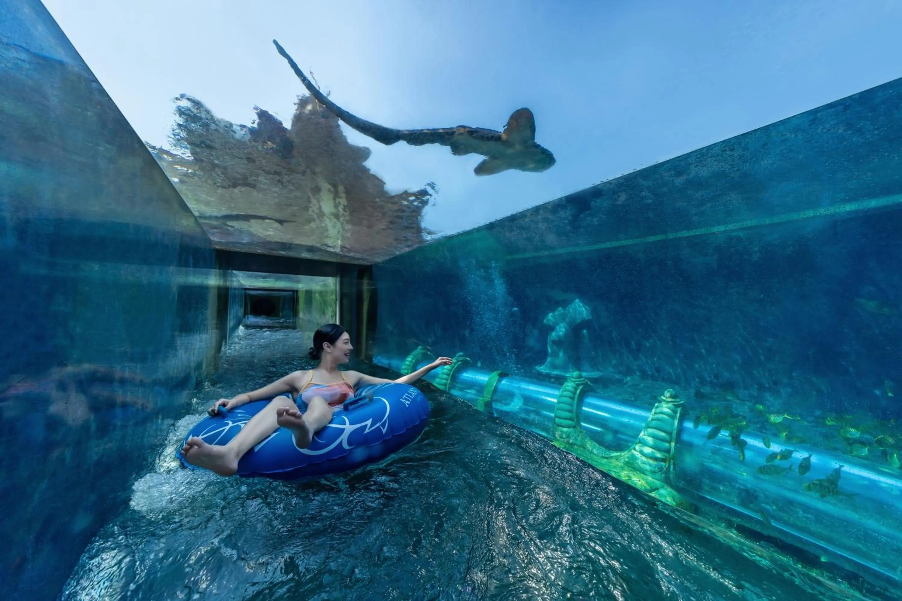 Aqua park in Atlantis Sanya