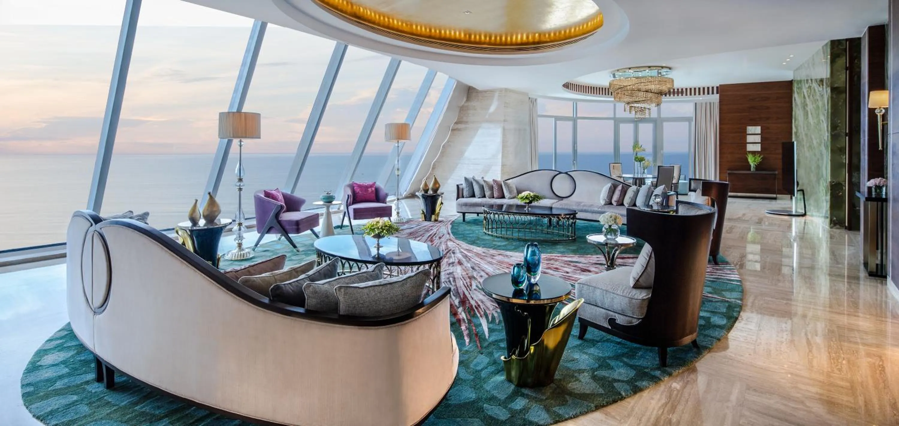 Living room in Atlantis Sanya