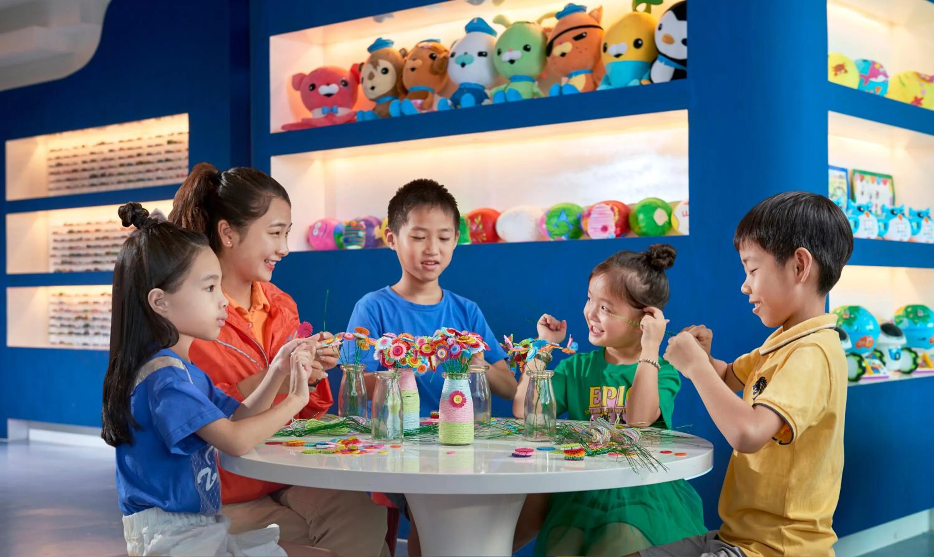 Children play ground in Atlantis Sanya