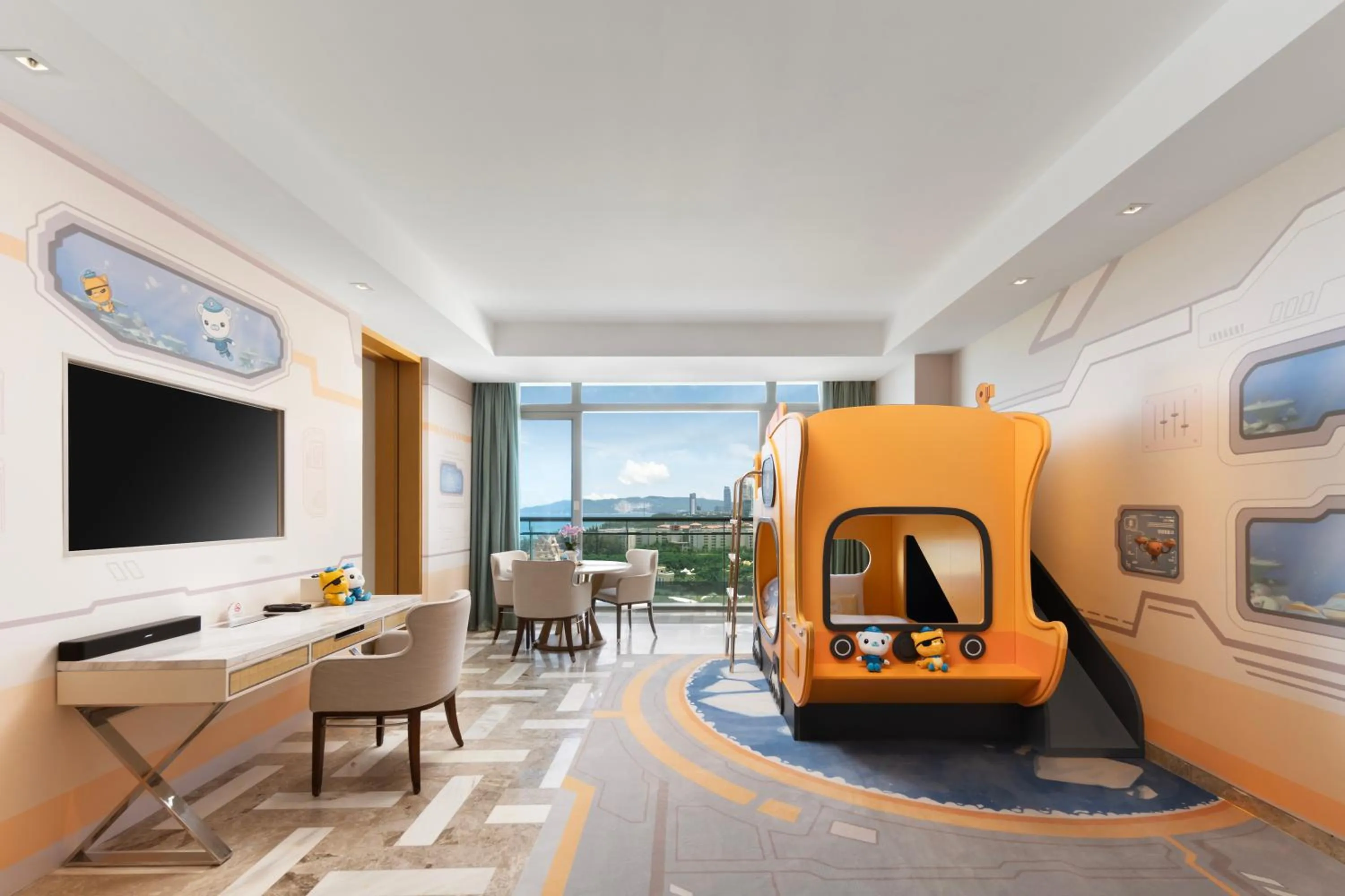 Living room in Atlantis Sanya