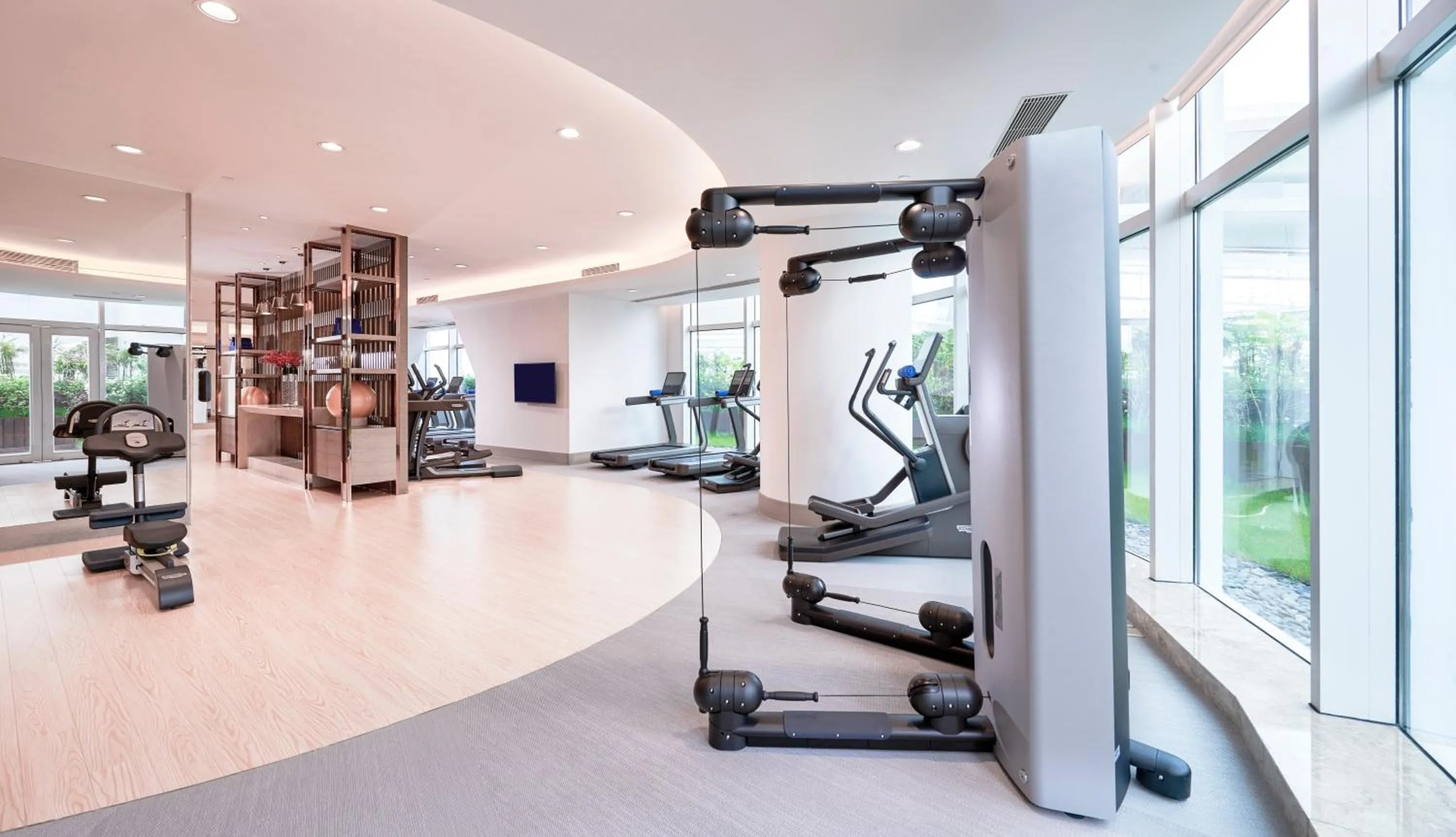 Fitness centre/facilities in Atlantis Sanya