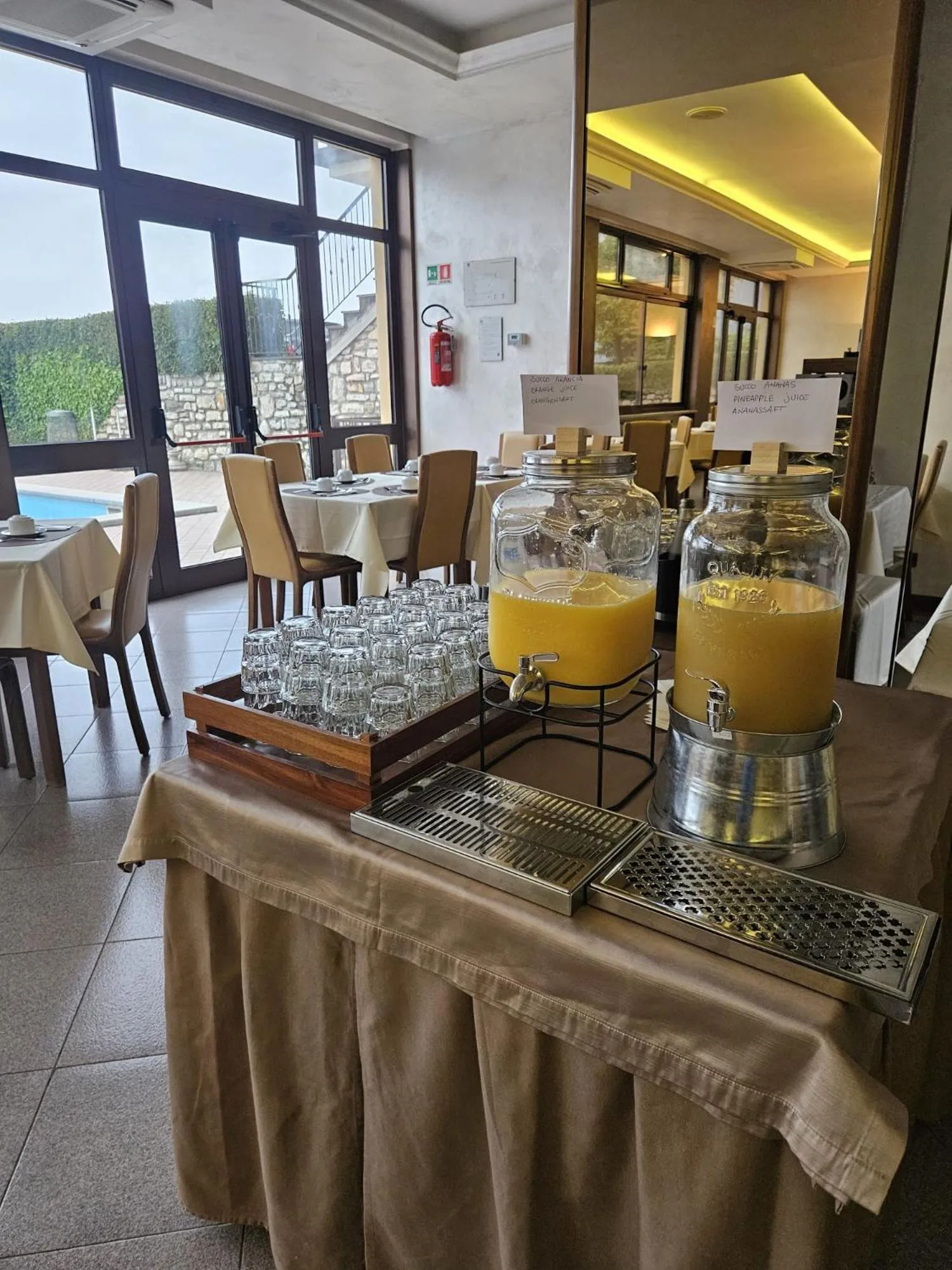 Buffet breakfast in Hotel Bellavista