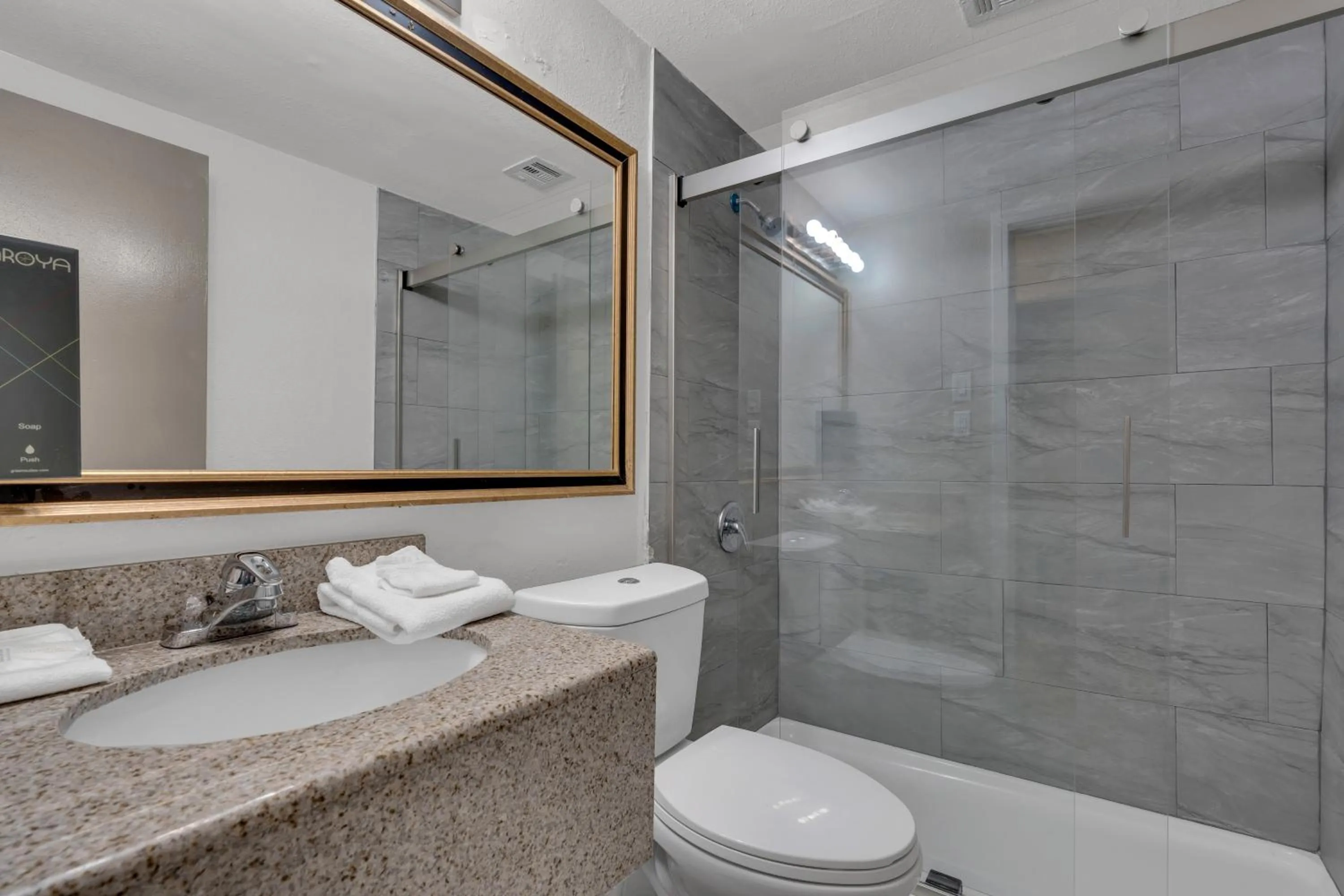 Bathroom in Days Inn by Wyndham Wrightstown McGuire AFB Bordentown