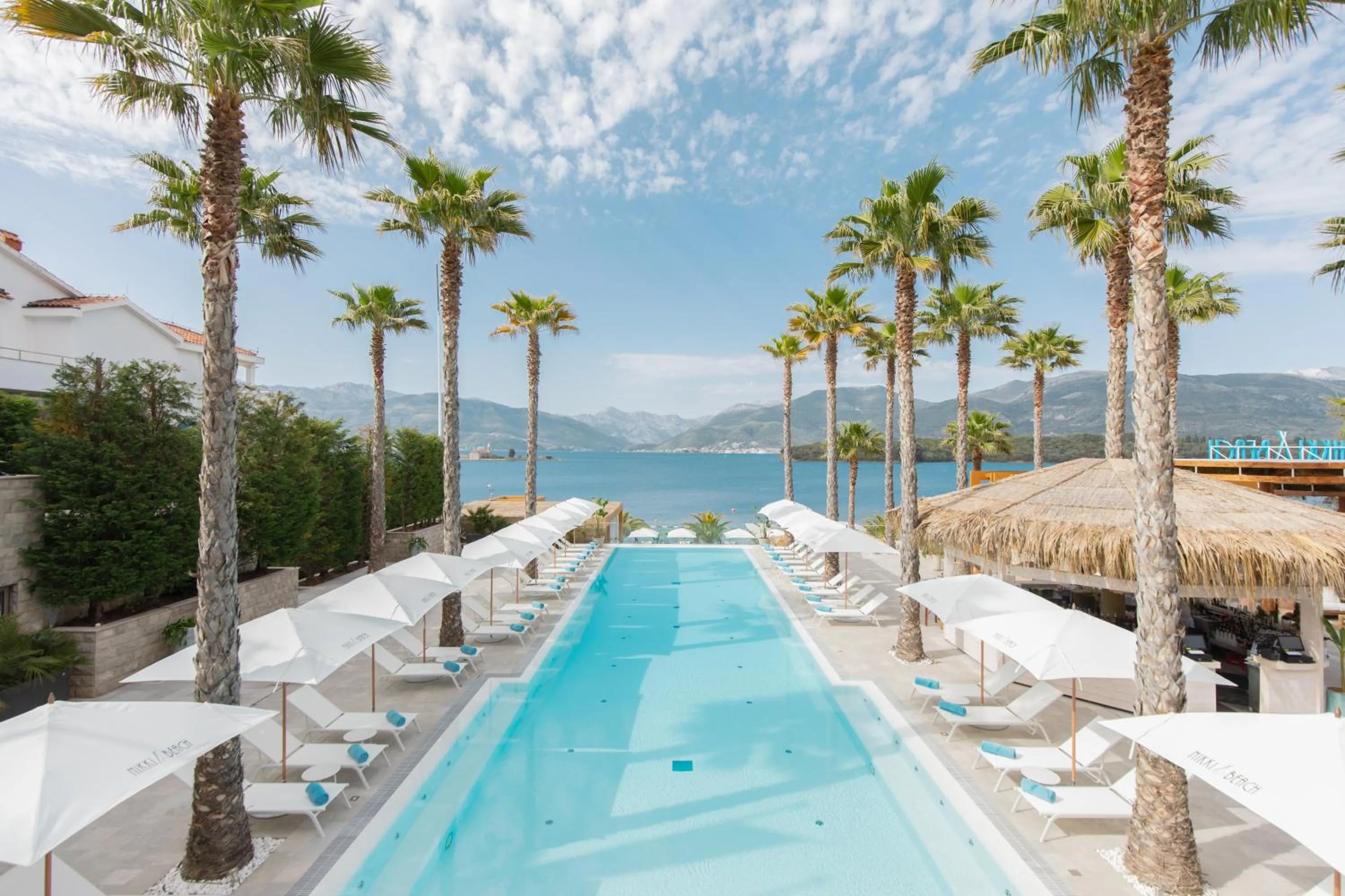 Swimming pool in Nikki Beach Resort & Spa Montenegro
