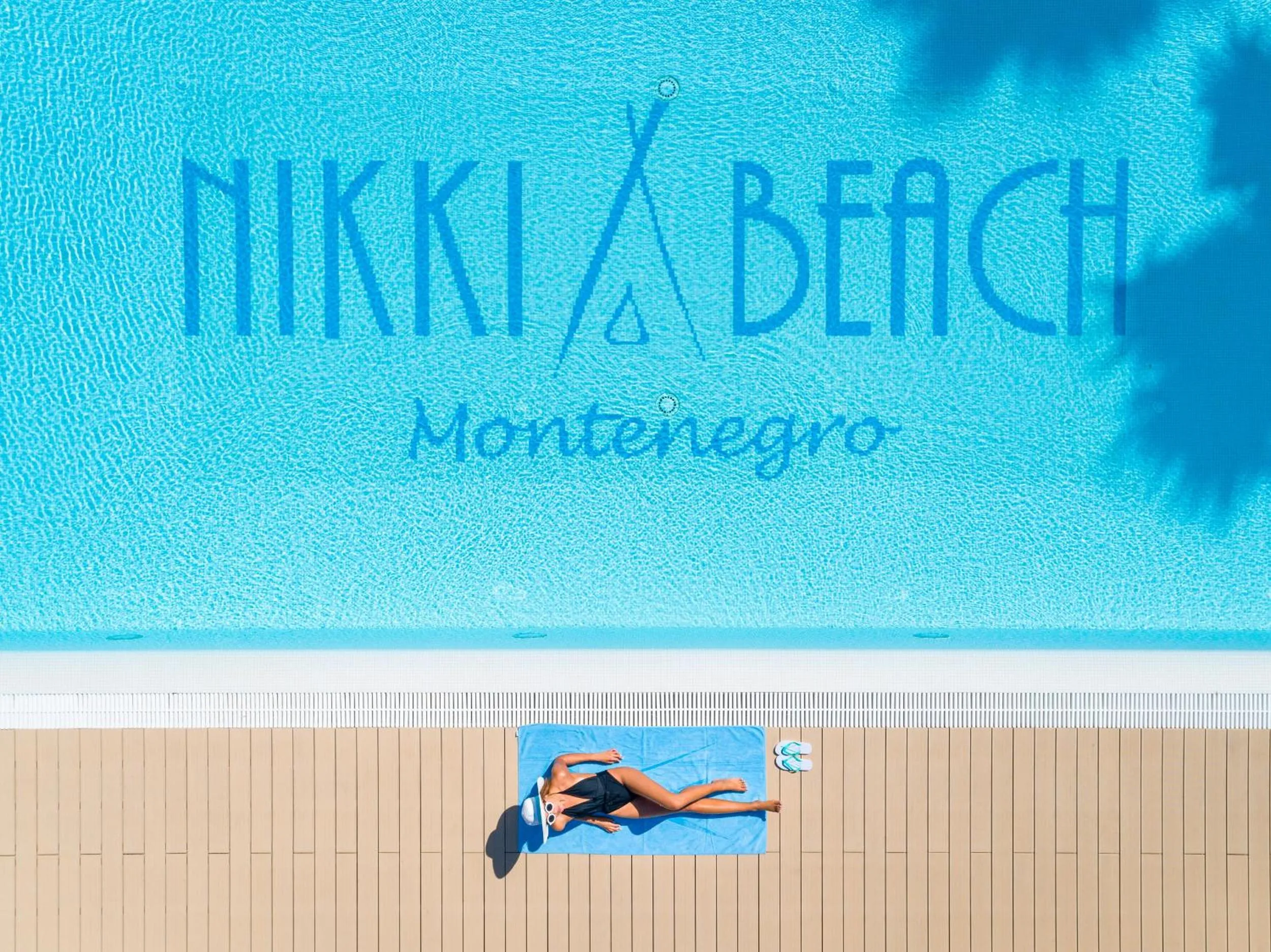 Swimming pool in Nikki Beach Resort & Spa Montenegro