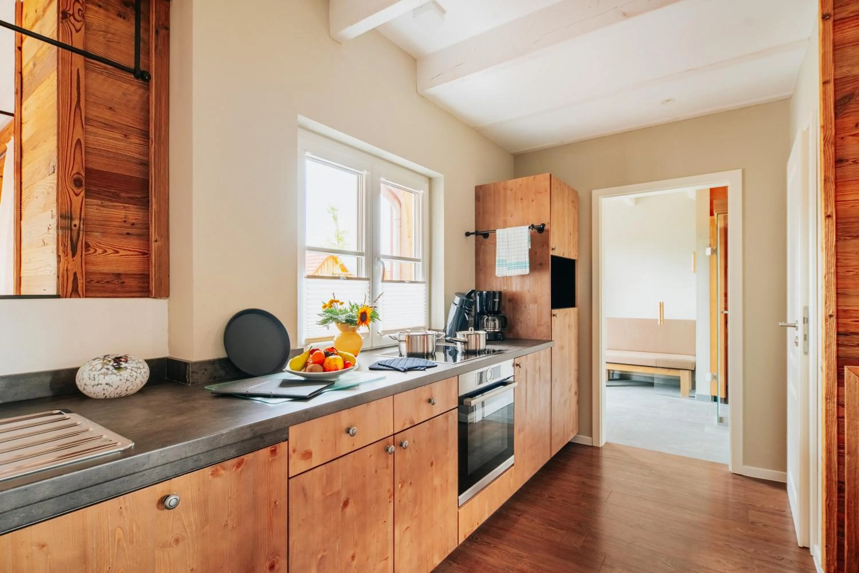 Kitchen or kitchenette in Das Schierke Harzresort