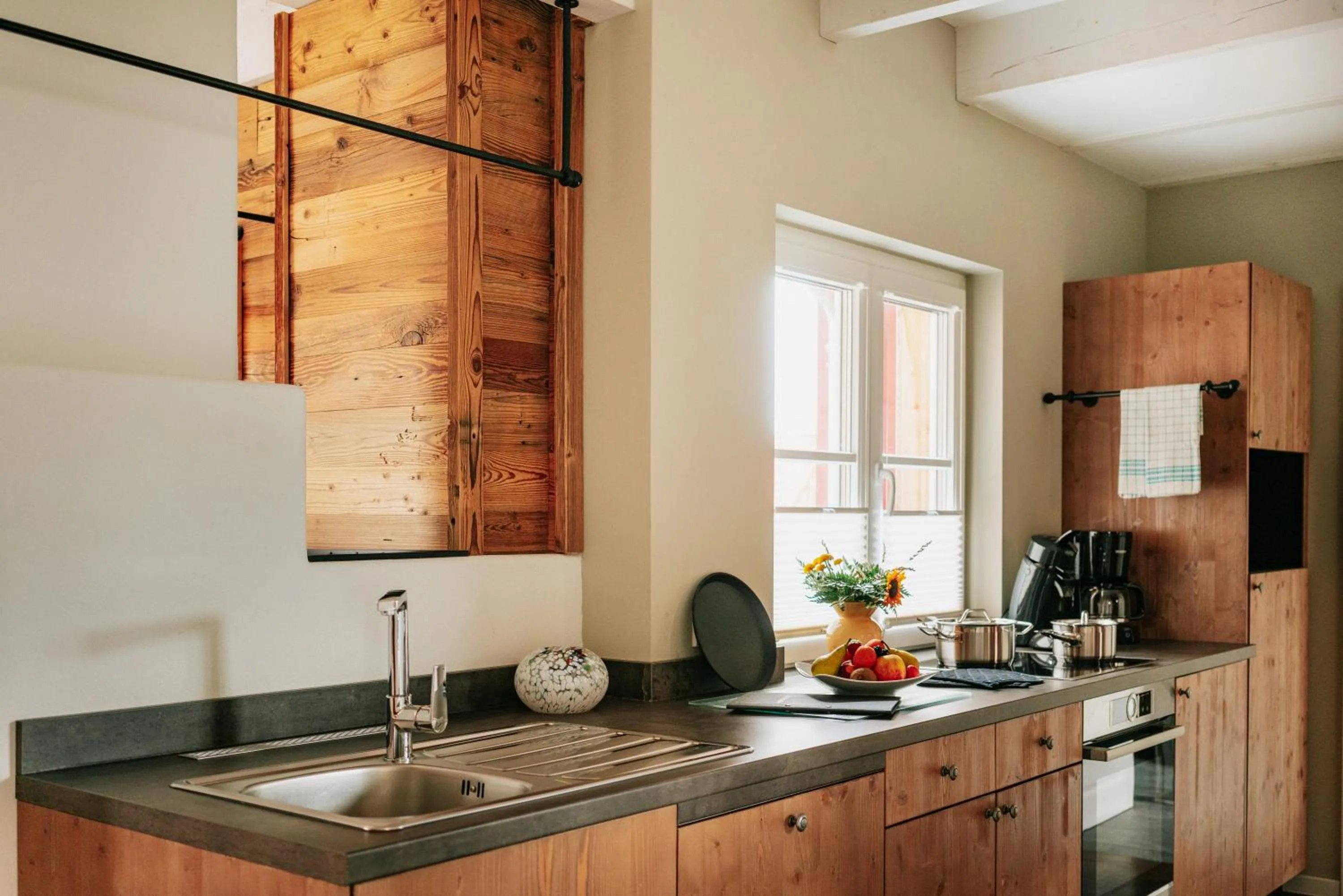 Kitchen or kitchenette in Das Schierke Harzresort