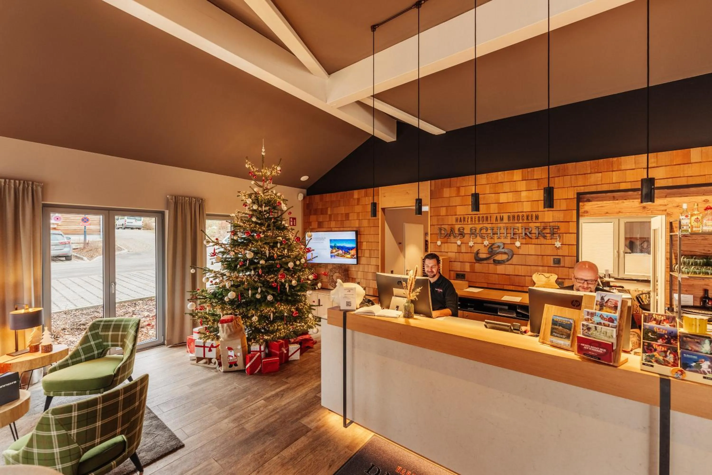 Lobby or reception in Das Schierke Harzresort