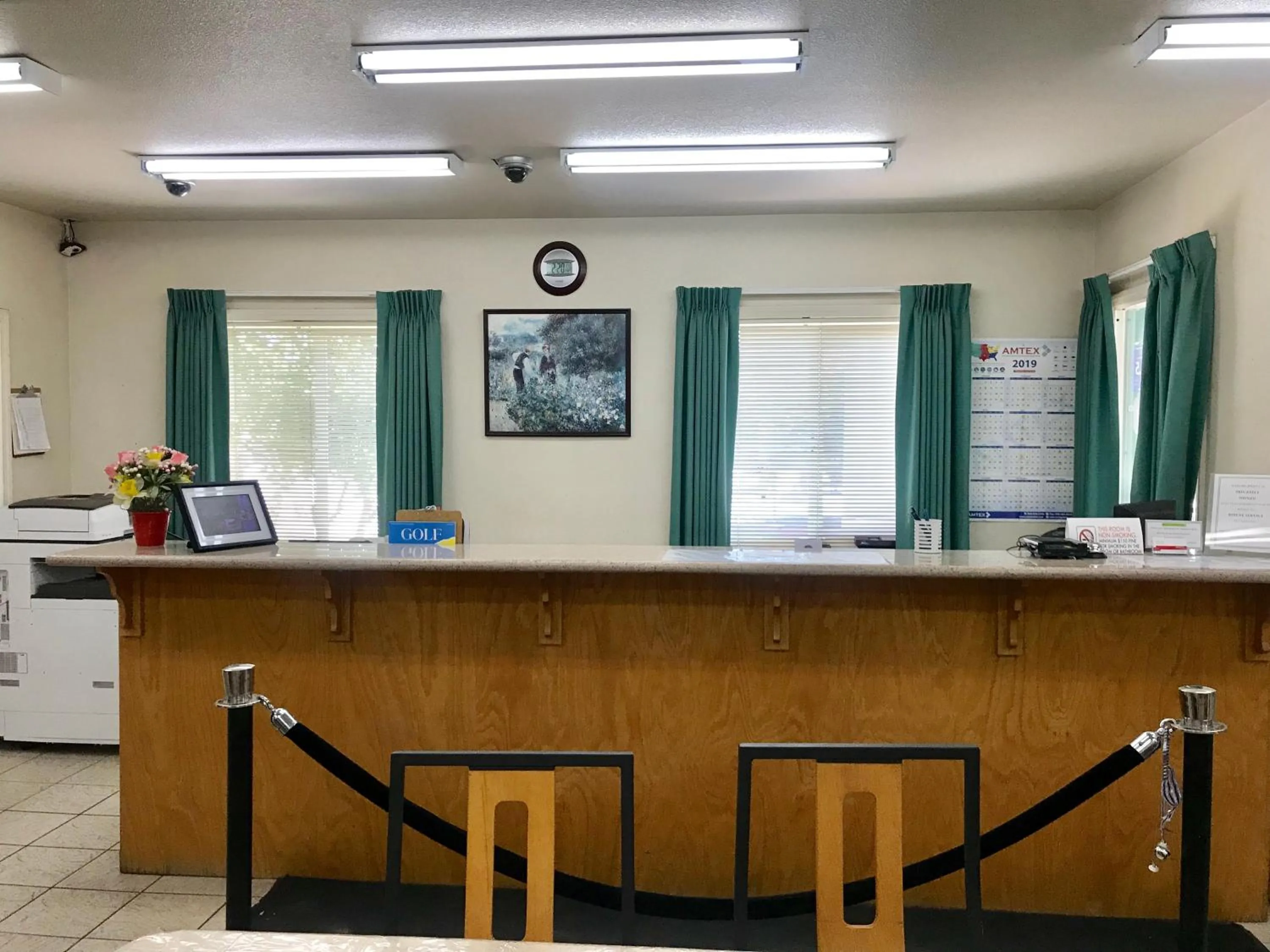 Lobby or reception in Sunrise Inn