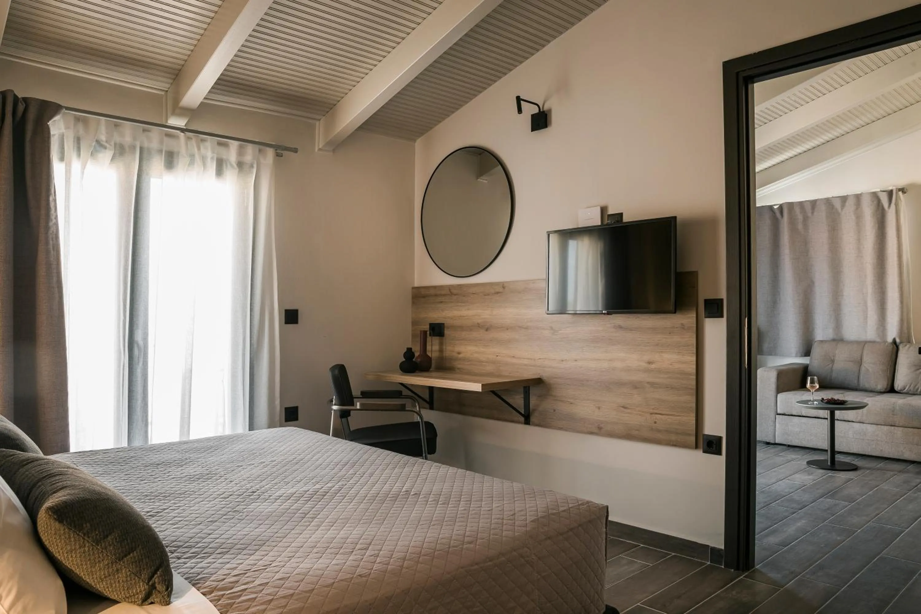 Photo of the whole room, Bed in Skala Hotel